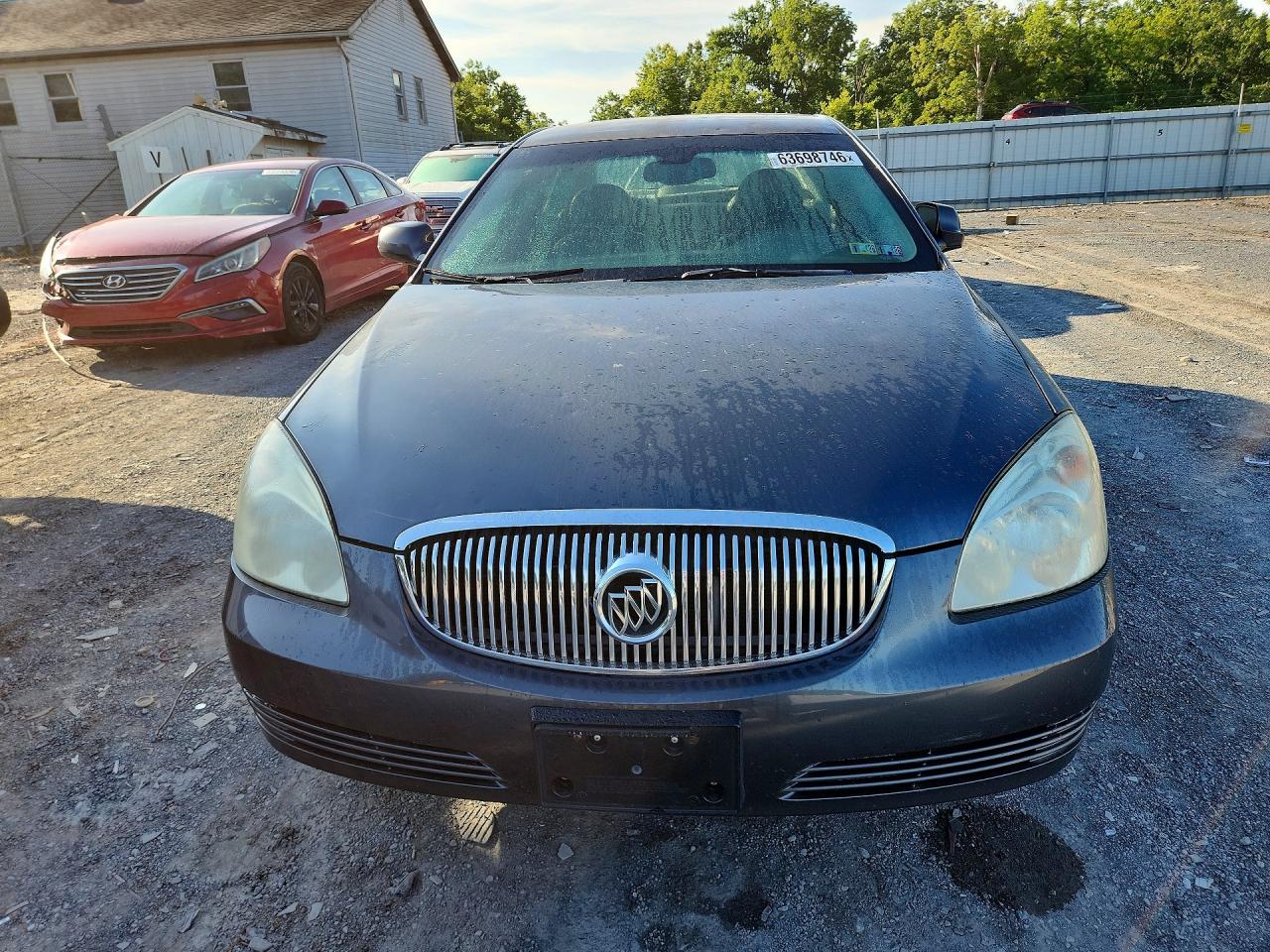 2009 Buick Lucerne Cxl Gray vin: 1G4HD57129U150454