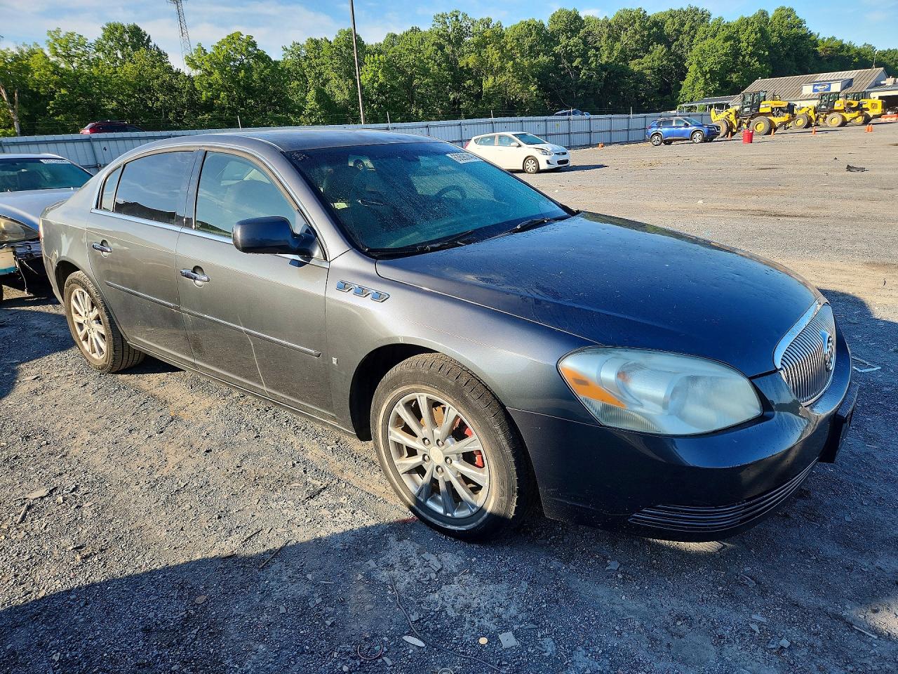 2009 Buick Lucerne Cxl Gray vin: 1G4HD57129U150454