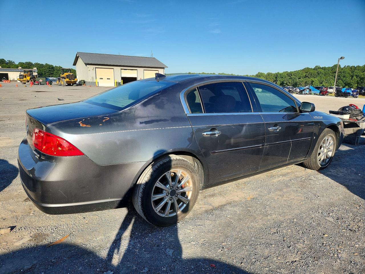 2009 Buick Lucerne Cxl Gray vin: 1G4HD57129U150454
