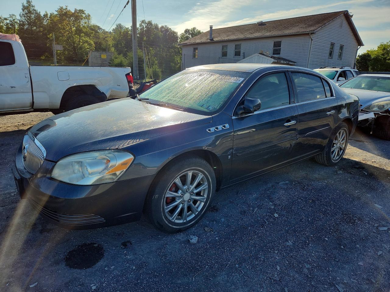 2009 Buick Lucerne Cxl Gray vin: 1G4HD57129U150454
