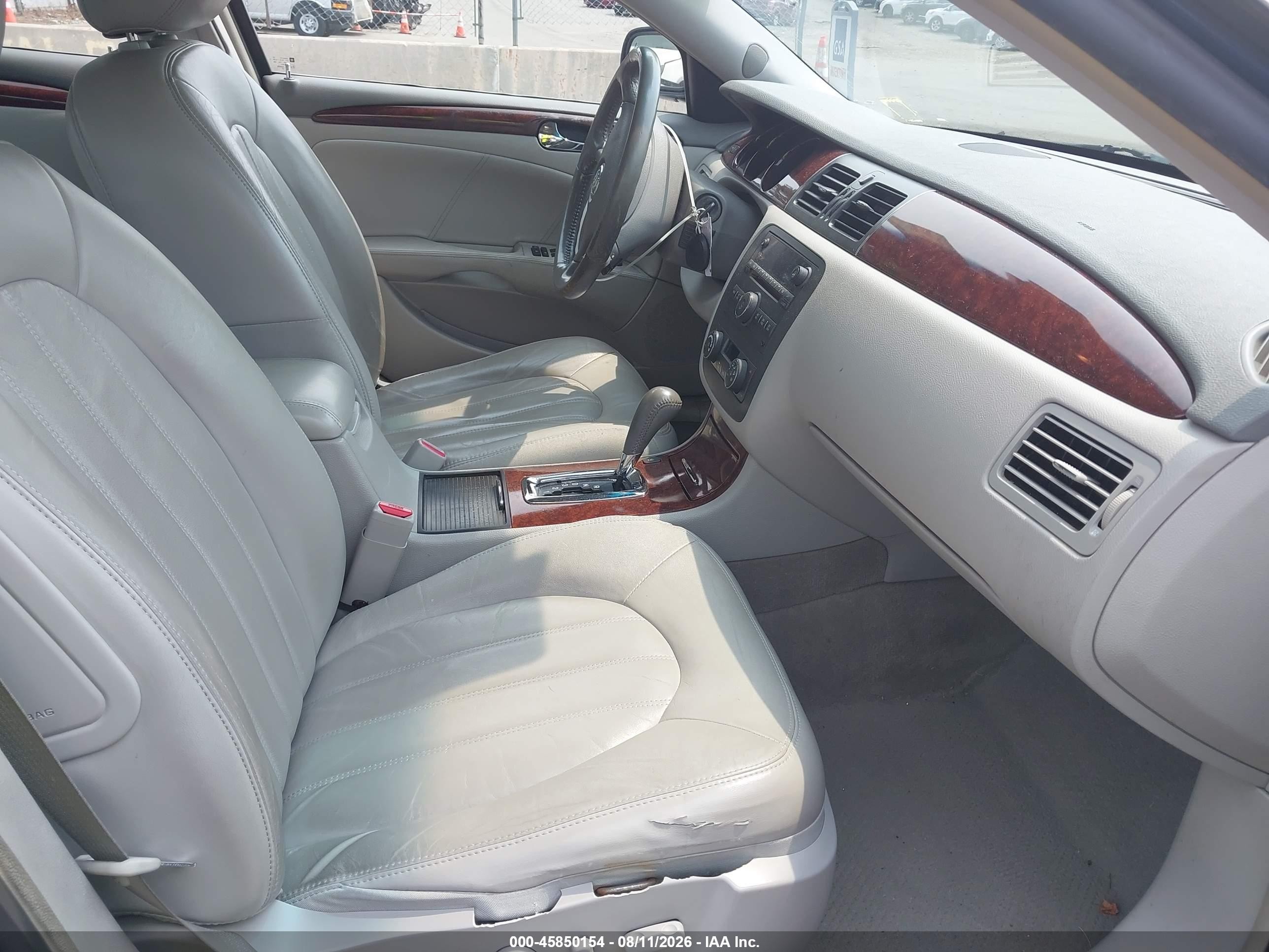 2009 Buick Lucerne Cxl-3 Blue vin: 1G4HD57199U108430