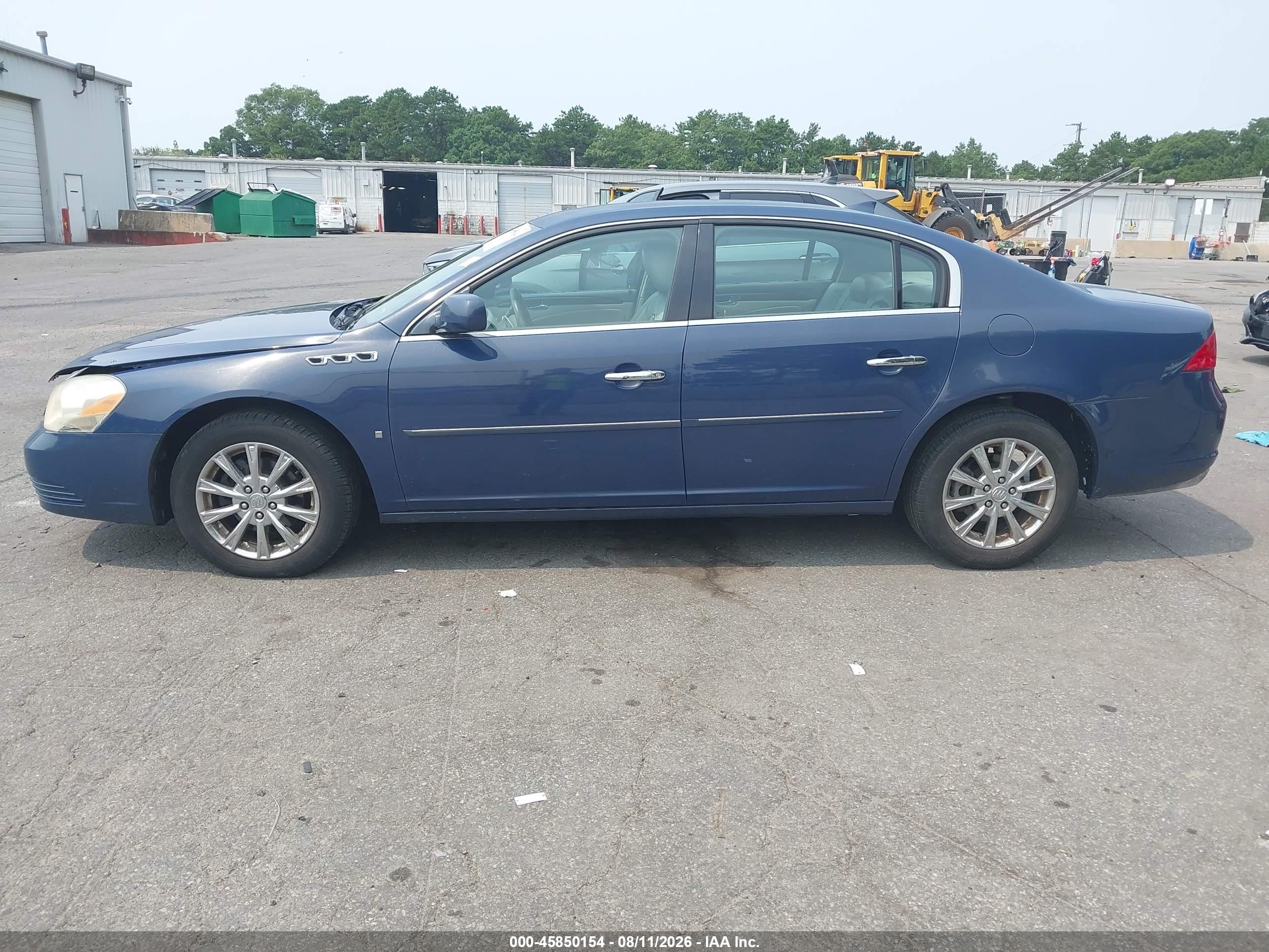 2009 Buick Lucerne Cxl-3 Blue vin: 1G4HD57199U108430