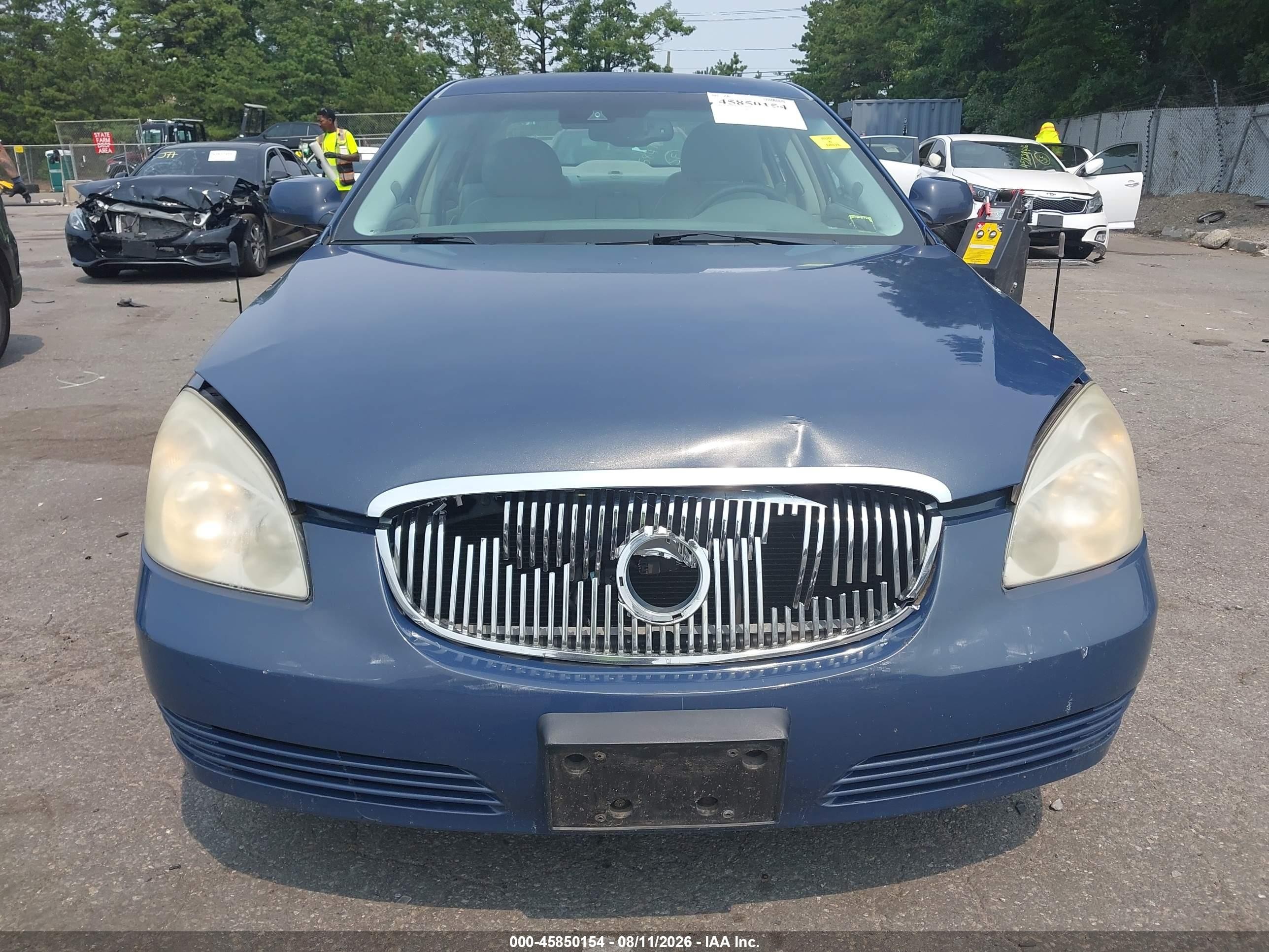 2009 Buick Lucerne Cxl-3 Blue vin: 1G4HD57199U108430