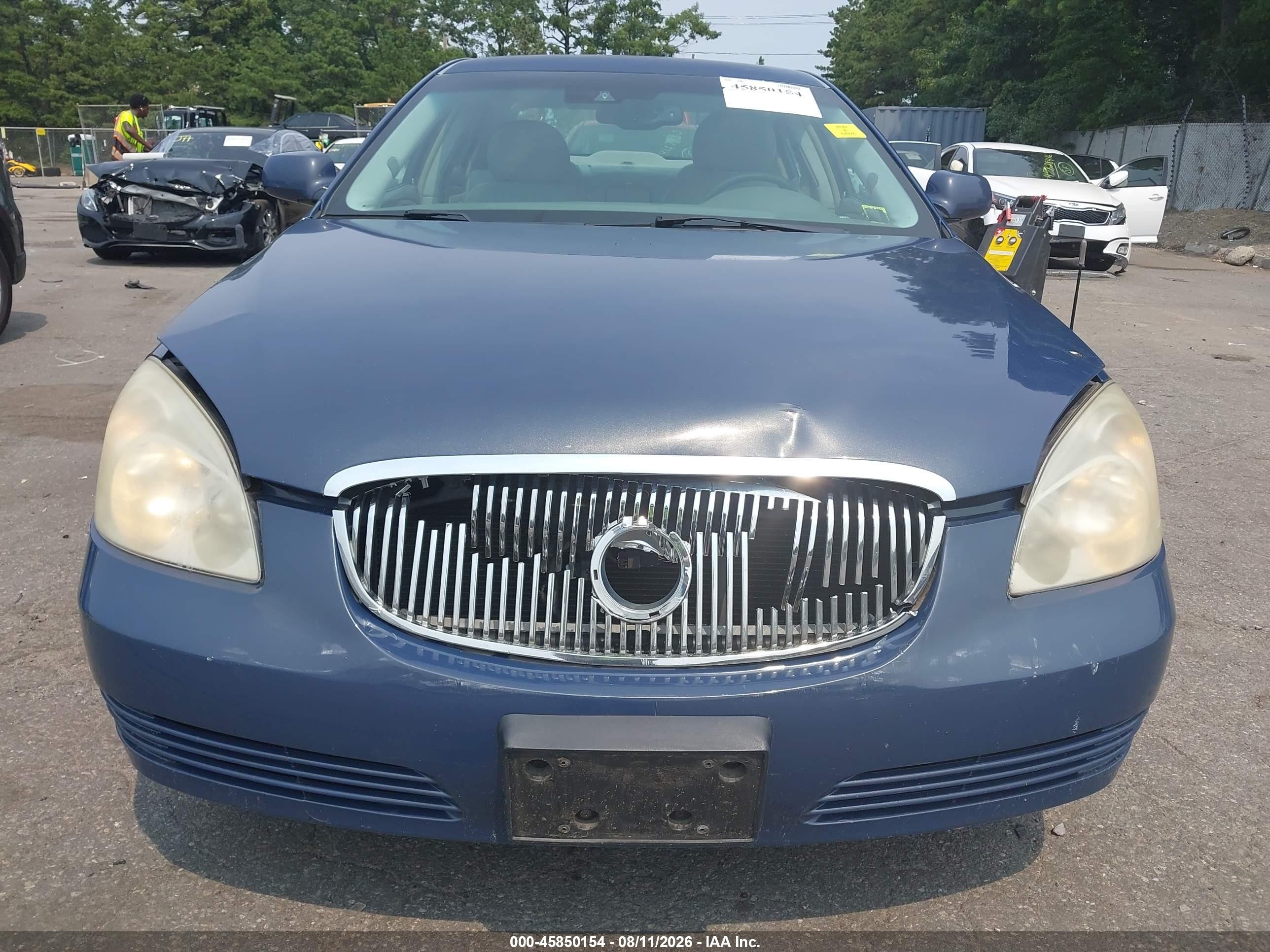 2009 Buick Lucerne Cxl-3 Blue vin: 1G4HD57199U108430