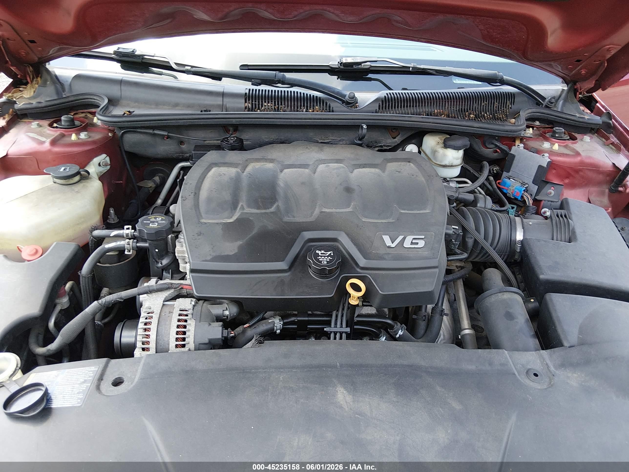2009 Buick Lucerne Cxl-4 Красный vin: 1G4HD571X9U143963