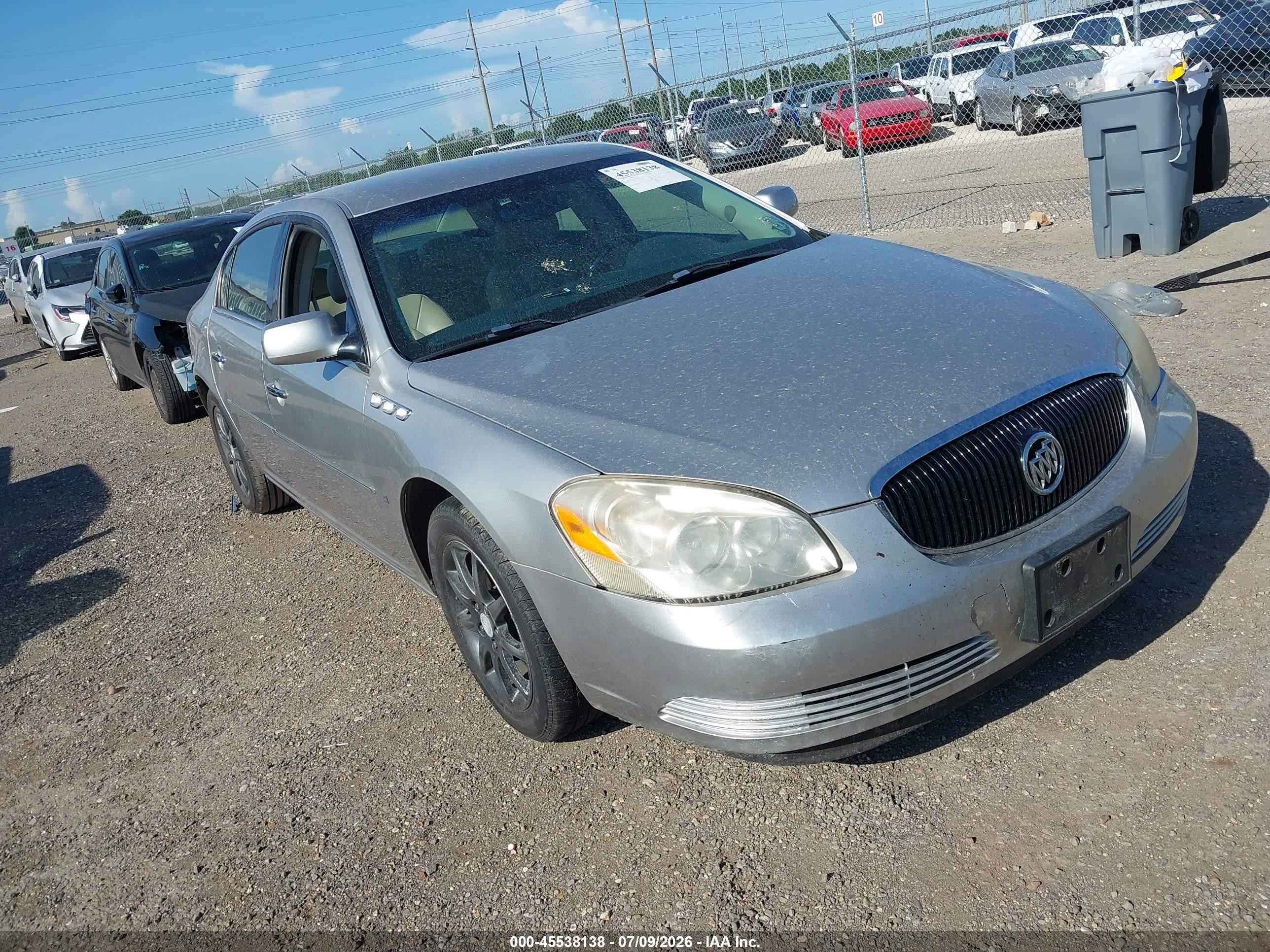 2006 Buick Lucerne Cxl Silver vin: 1G4HD57206U137299