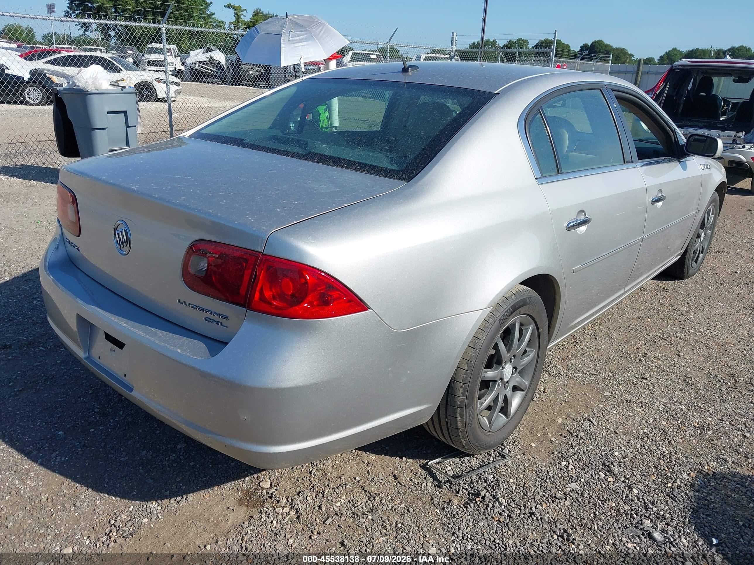 2006 Buick Lucerne Cxl Silver vin: 1G4HD57206U137299
