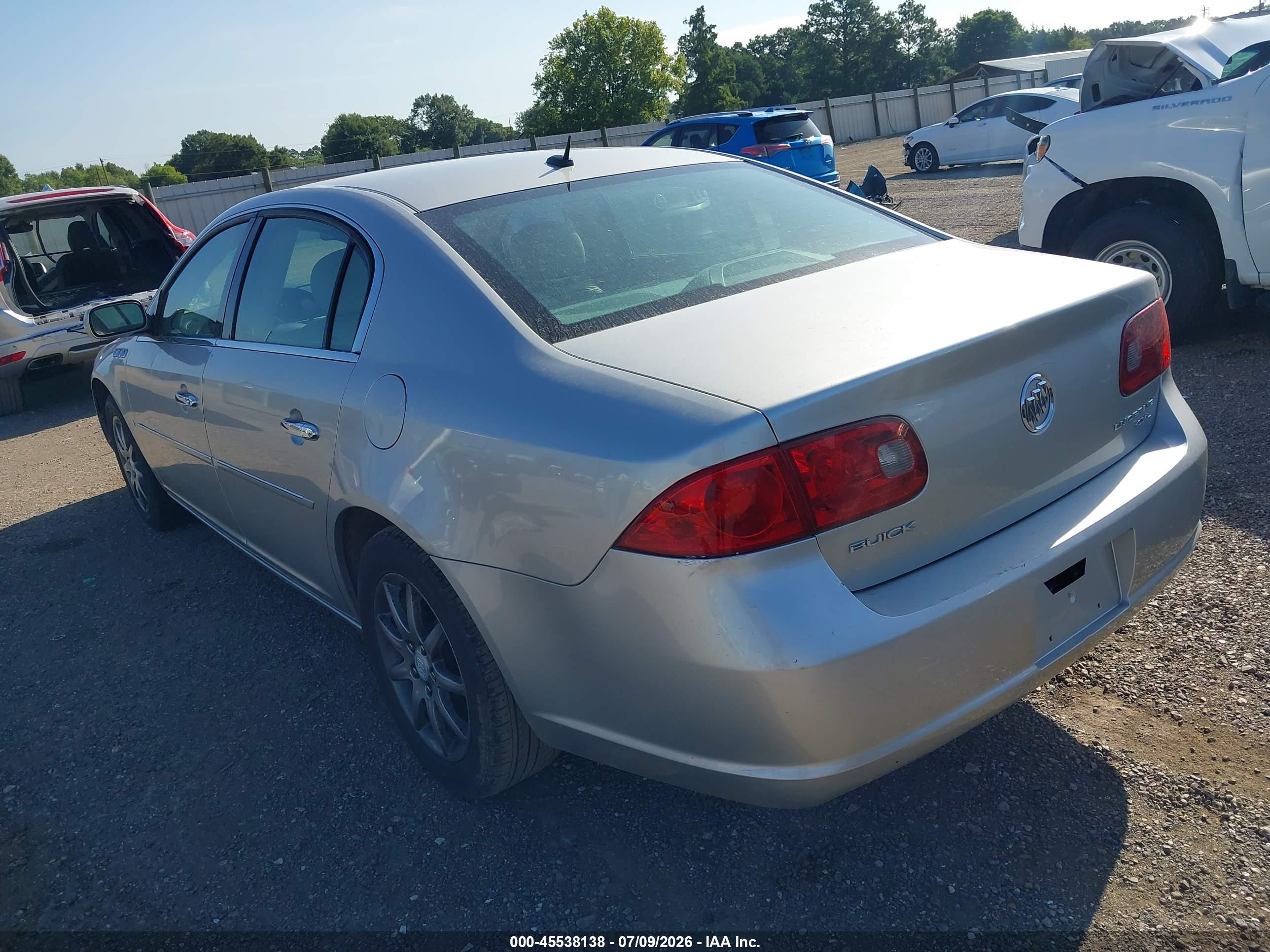 2006 Buick Lucerne Cxl Silver vin: 1G4HD57206U137299