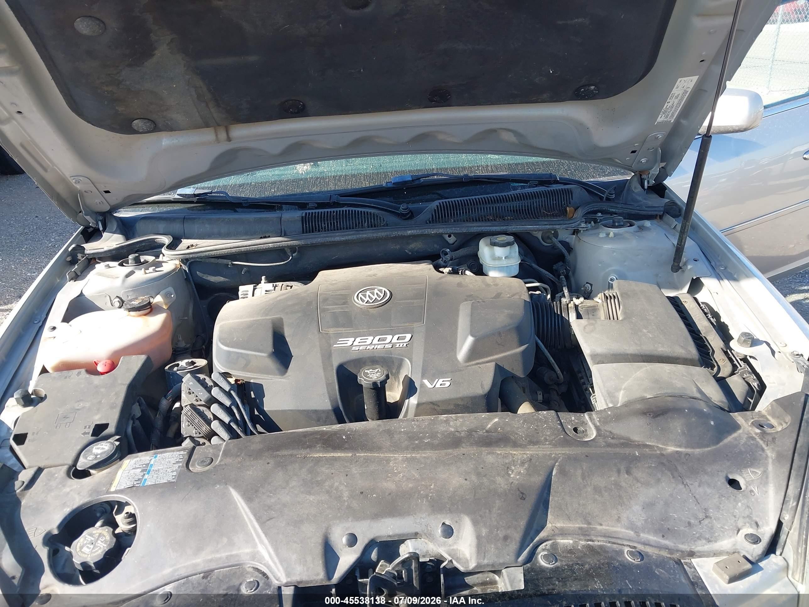 2006 Buick Lucerne Cxl Silver vin: 1G4HD57206U137299