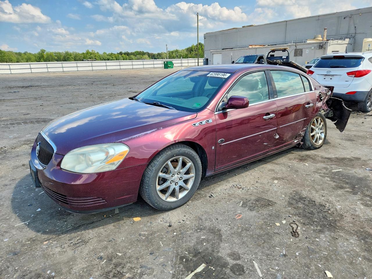 2006 Buick Lucerne Cxl Purple vin: 1G4HD57206U210879