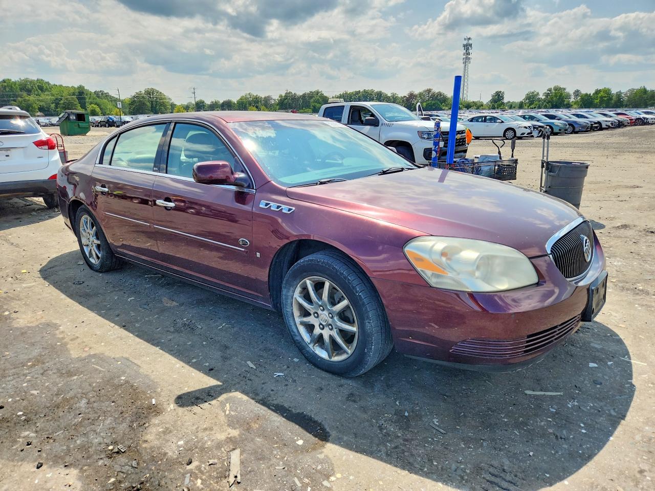 2006 Buick Lucerne Cxl Purple vin: 1G4HD57206U210879