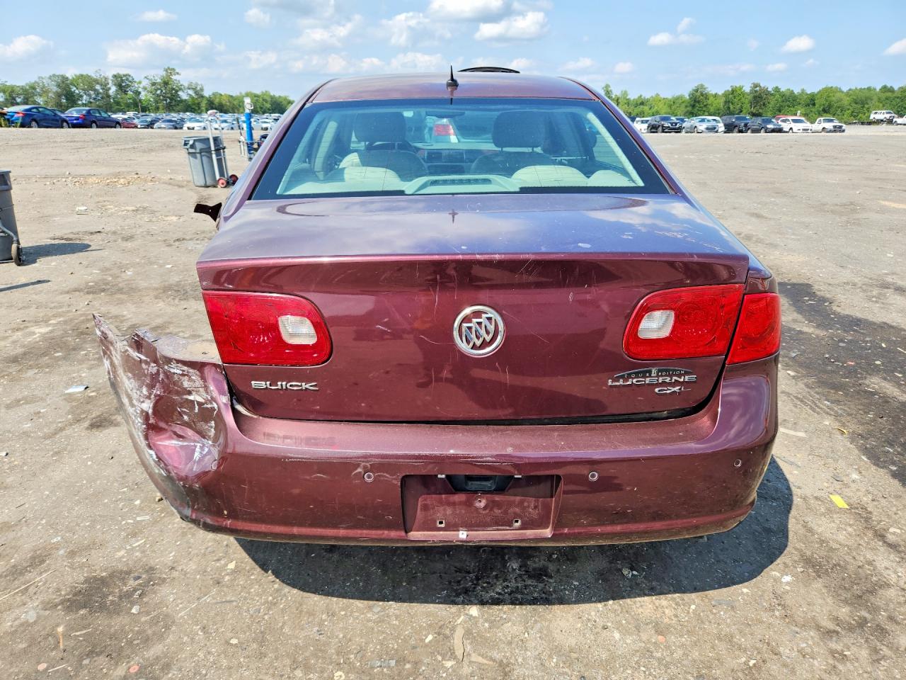 2006 Buick Lucerne Cxl Purple vin: 1G4HD57206U210879