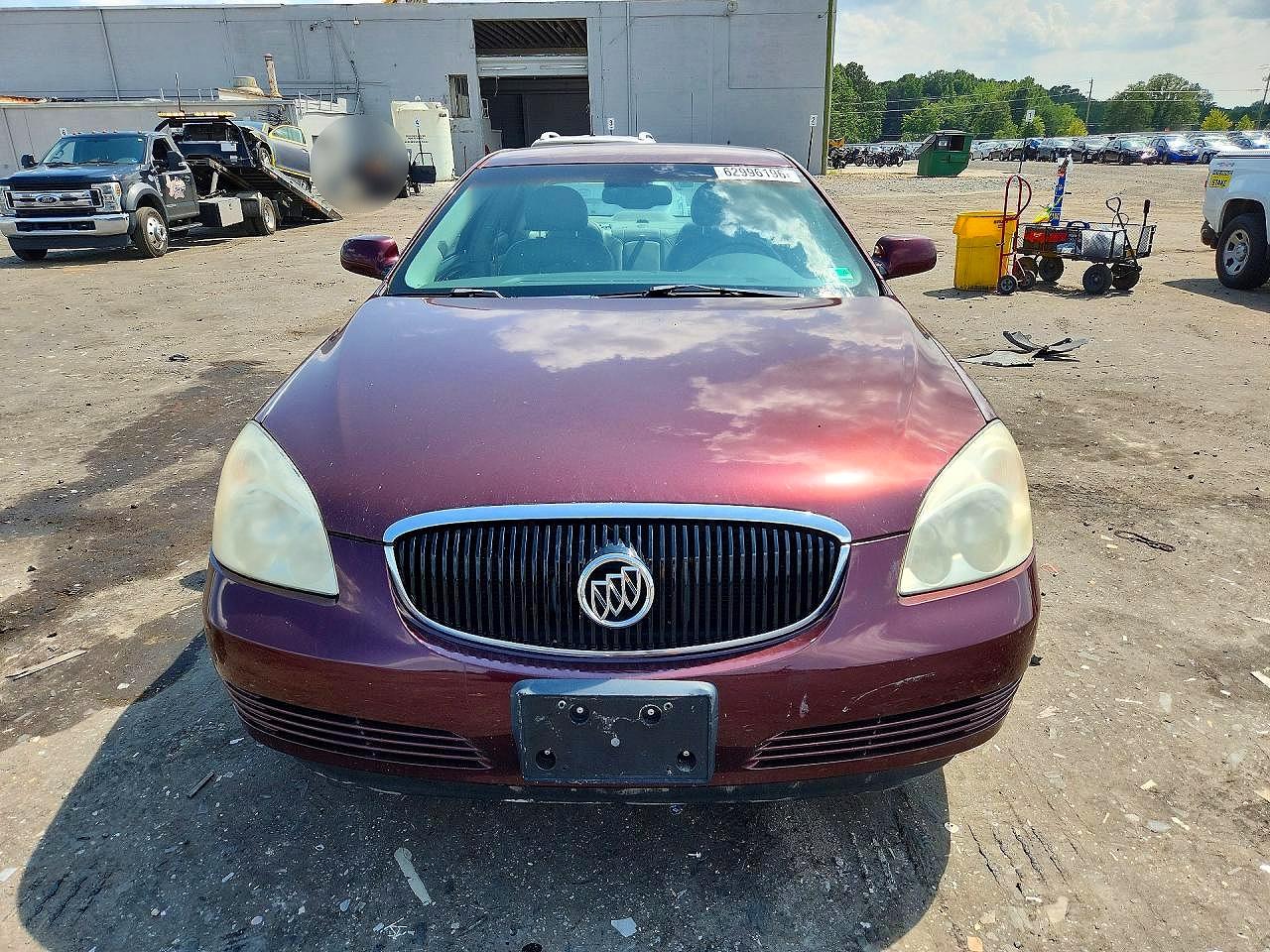 2006 Buick Lucerne Cxl Purple vin: 1G4HD57206U210879
