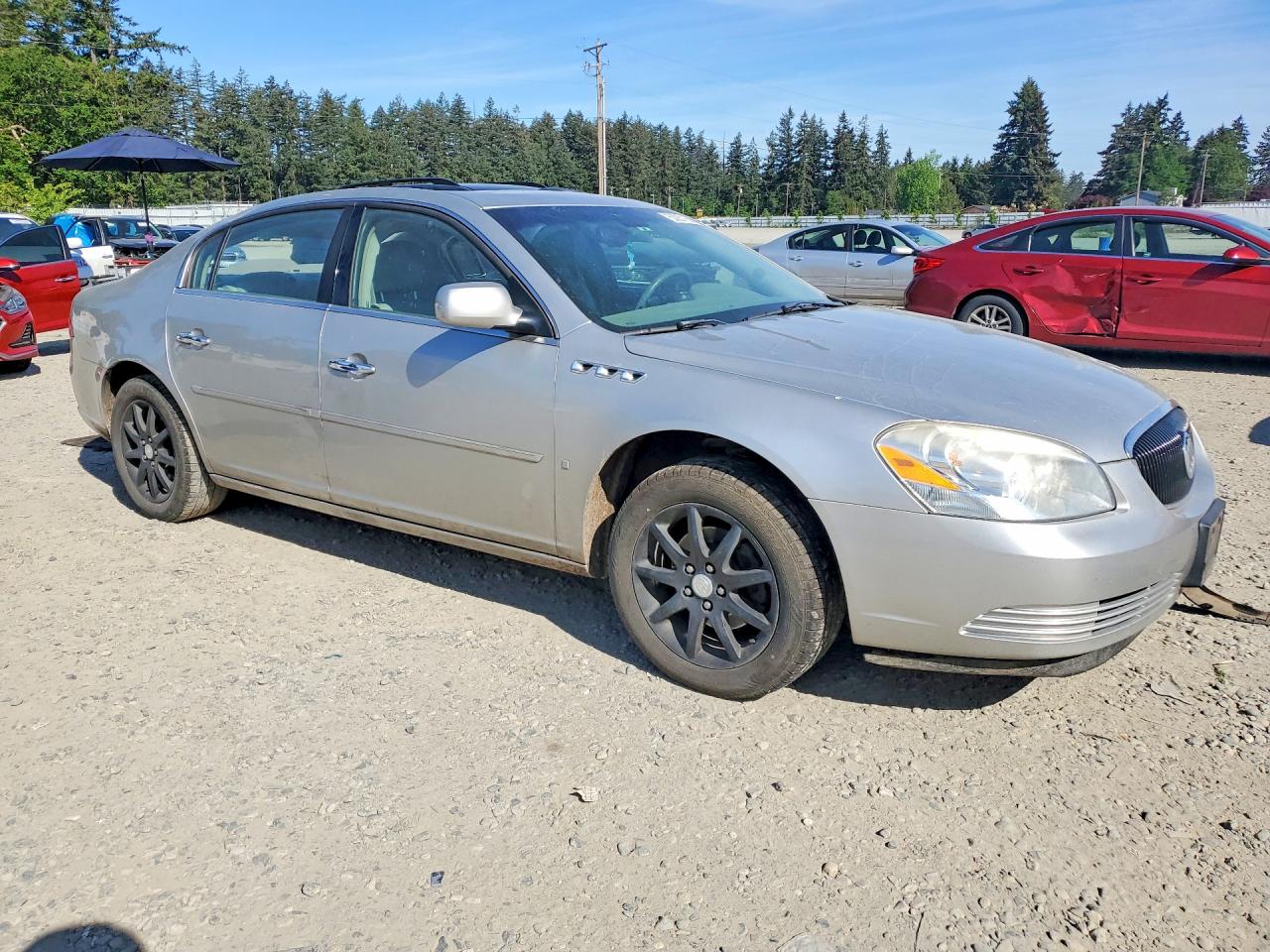 2006 Buick Lucerne Cxl Silver vin: 1G4HD57206U240531