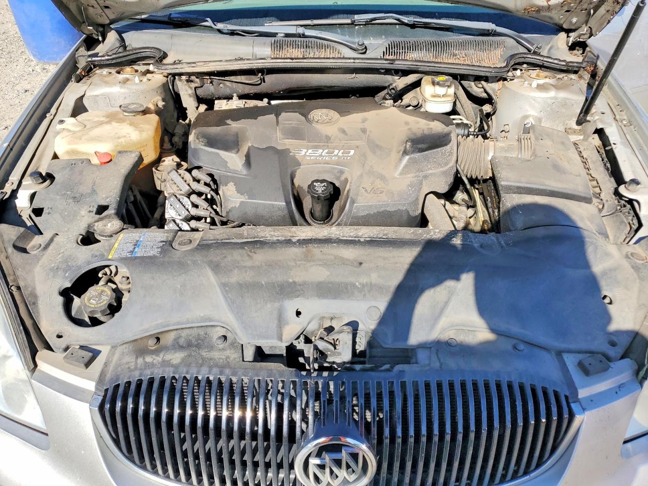 2006 Buick Lucerne Cxl Silver vin: 1G4HD57206U240531