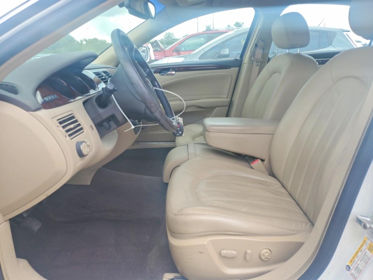 2007 Buick Lucerne Cxl White vin: 1G4HD57207U104966