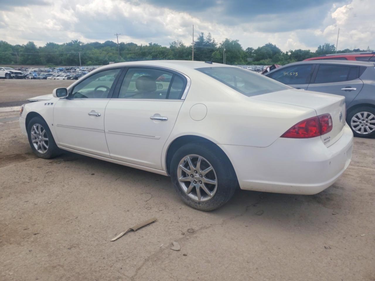 2007 Buick Lucerne Cxl White vin: 1G4HD57207U104966