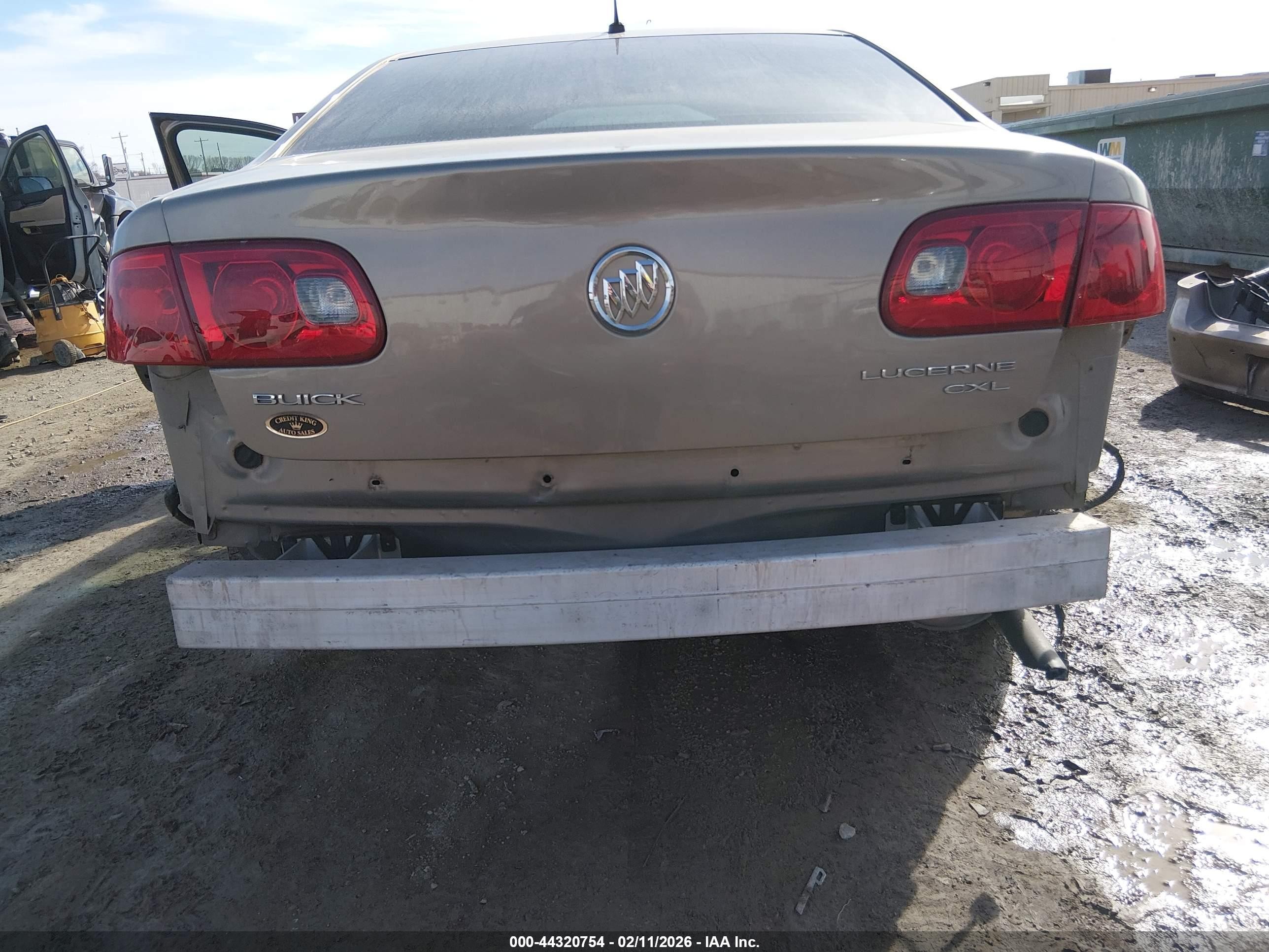 2007 Buick Lucerne Cxl Champagne vin: 1G4HD57207U119158
