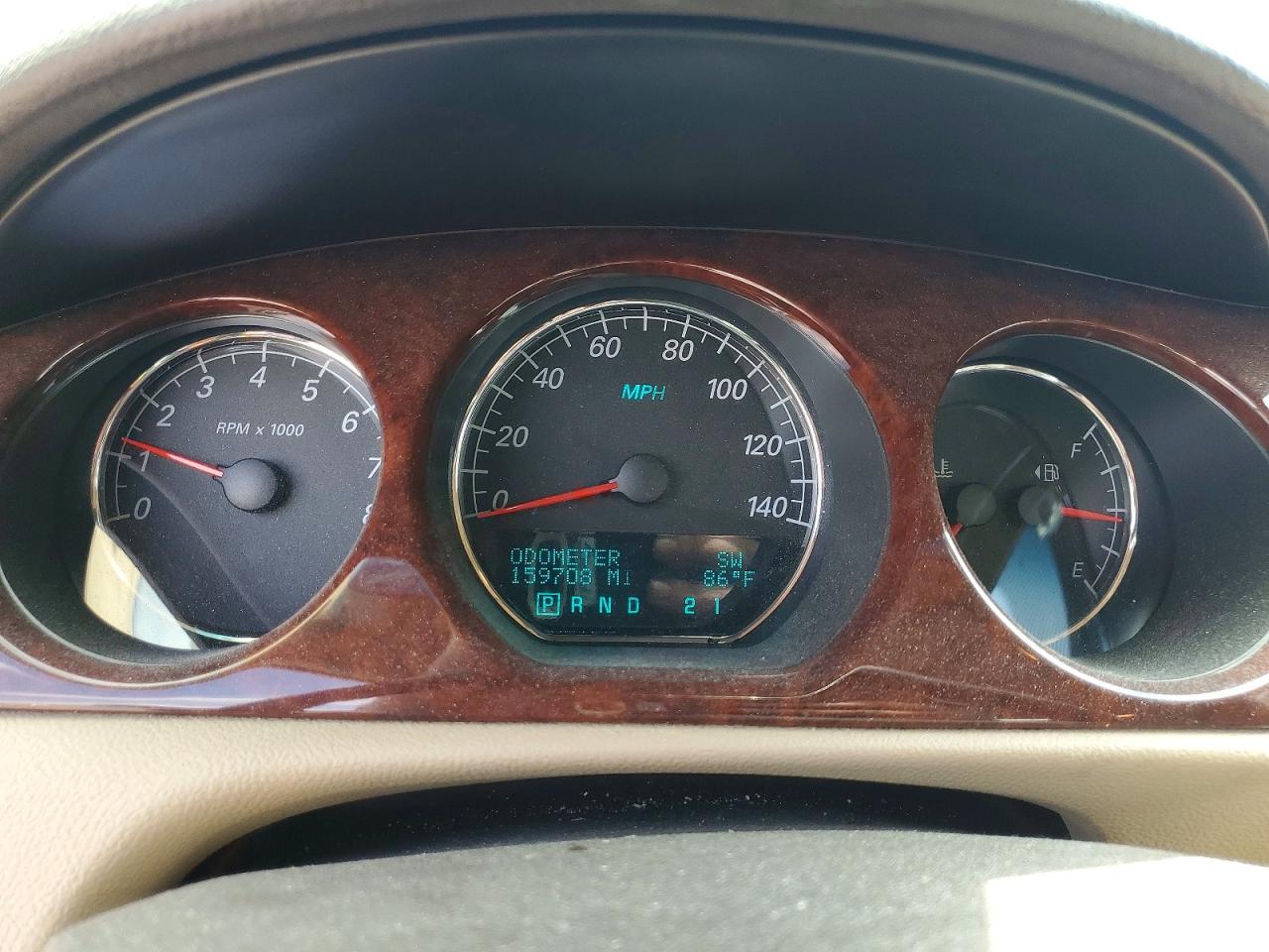 2007 Buick Lucerne Cxl Burgundy vin: 1G4HD57207U151091
