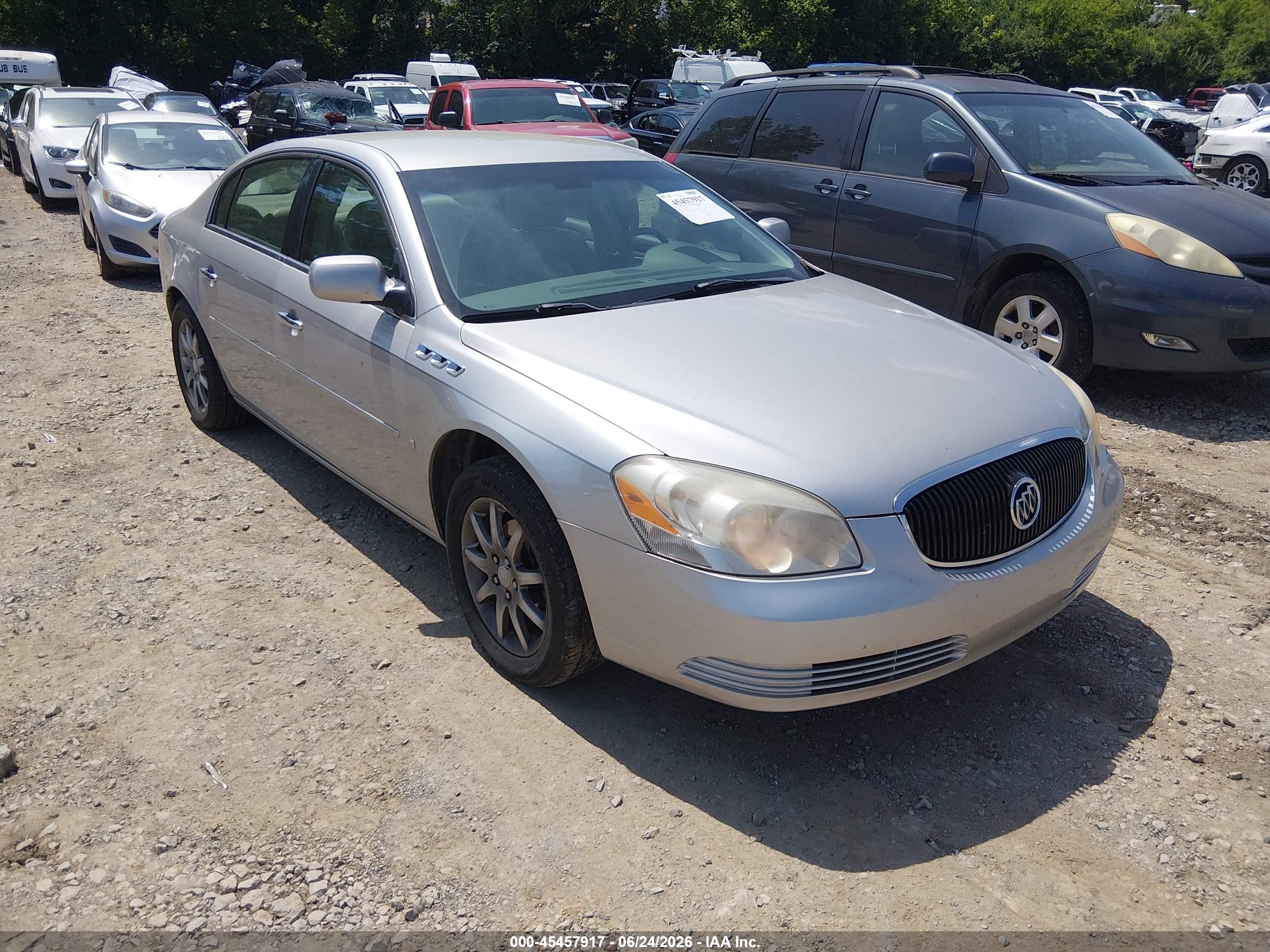 2007 Buick Lucerne Cxl Silver vin: 1G4HD57207U152659