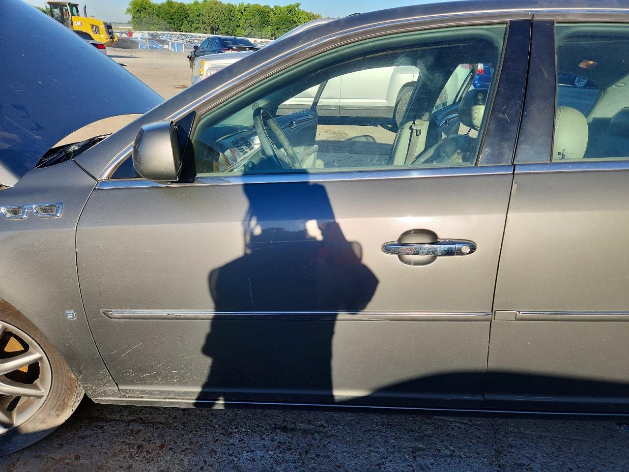2007 Buick Lucerne Cxl Silver vin: 1G4HD57207U218742