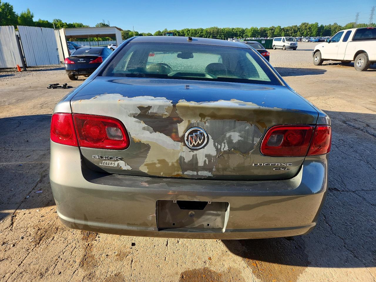 2007 Buick Lucerne Cxl Silver vin: 1G4HD57207U218742