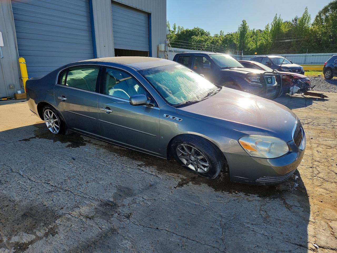2007 Buick Lucerne Cxl Silver vin: 1G4HD57207U218742