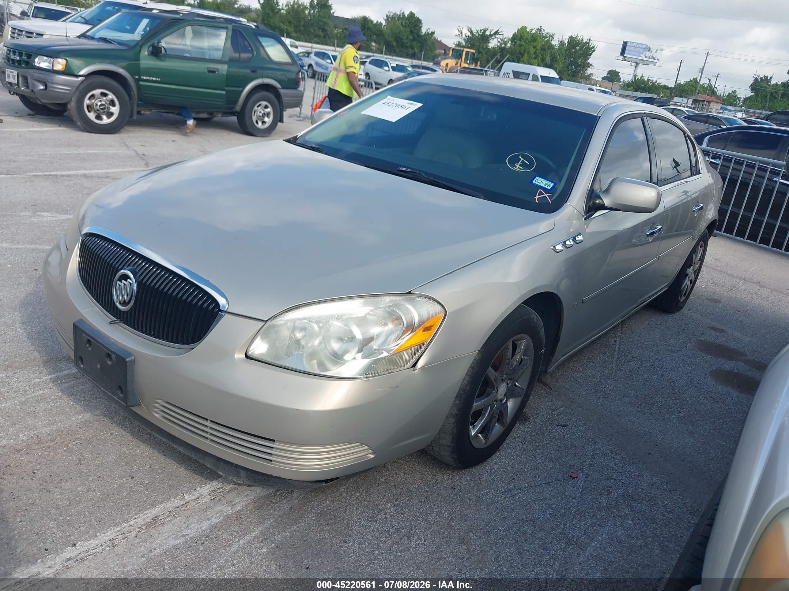 2007 Buick Lucerne Cxl Gold vin: 1G4HD57207U218918