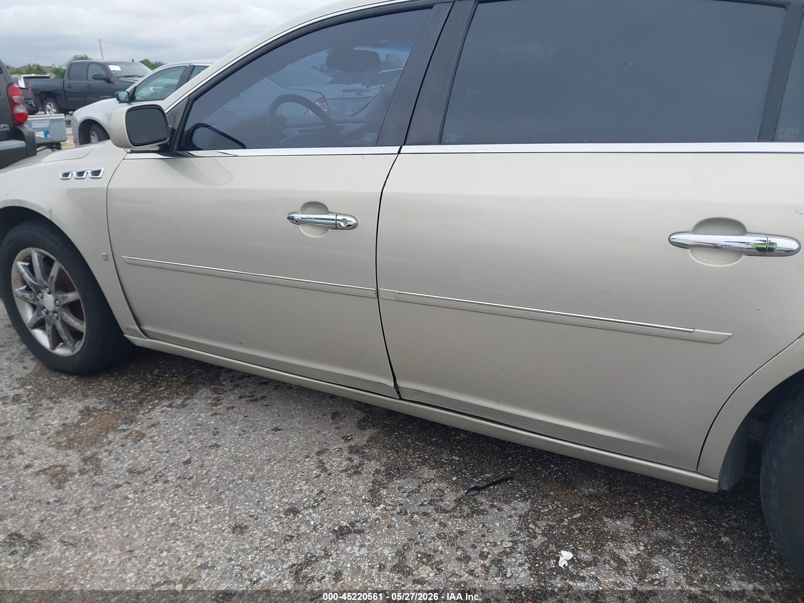 2007 Buick Lucerne Cxl Gold vin: 1G4HD57207U218918