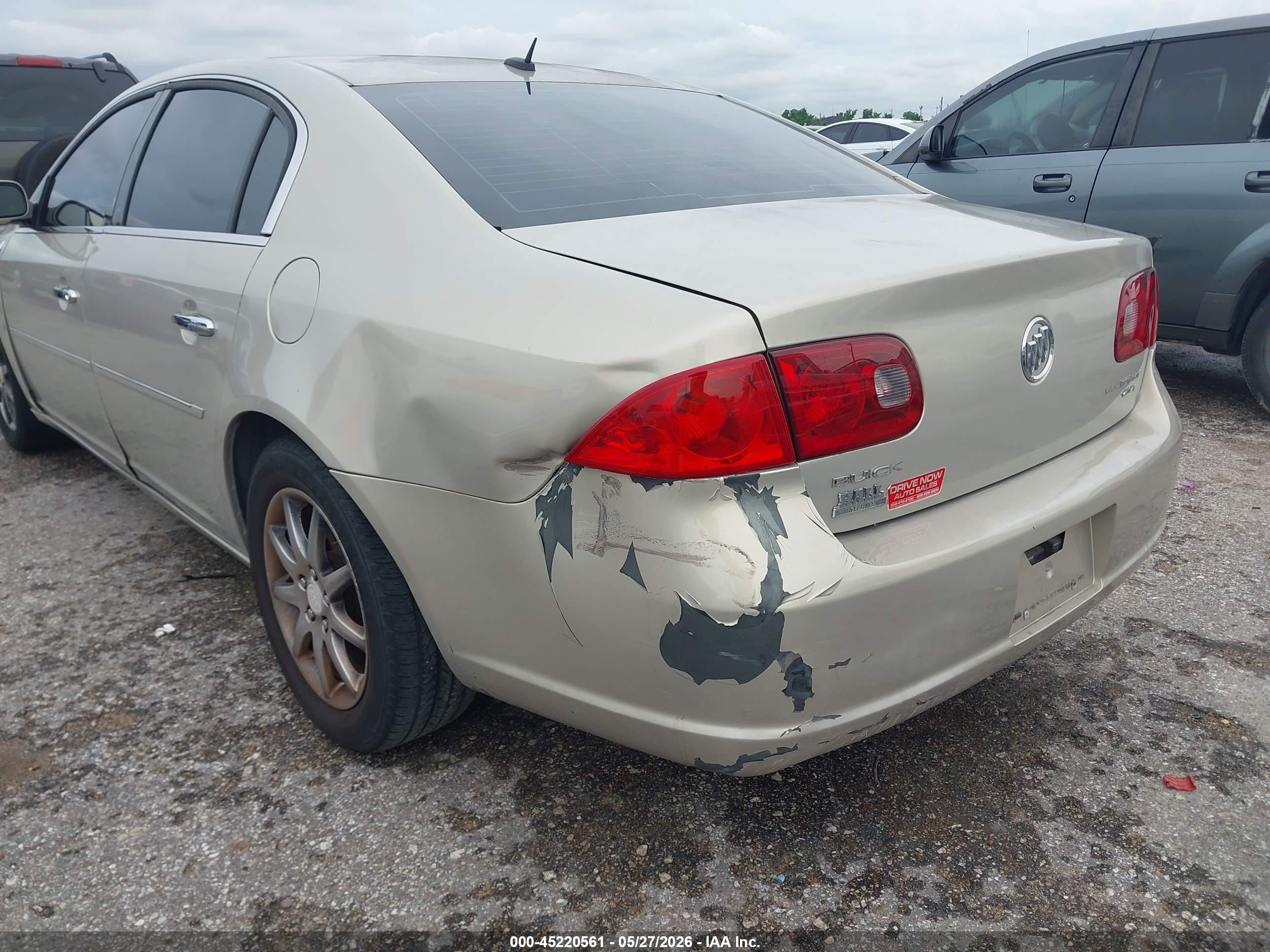2007 Buick Lucerne Cxl Gold vin: 1G4HD57207U218918