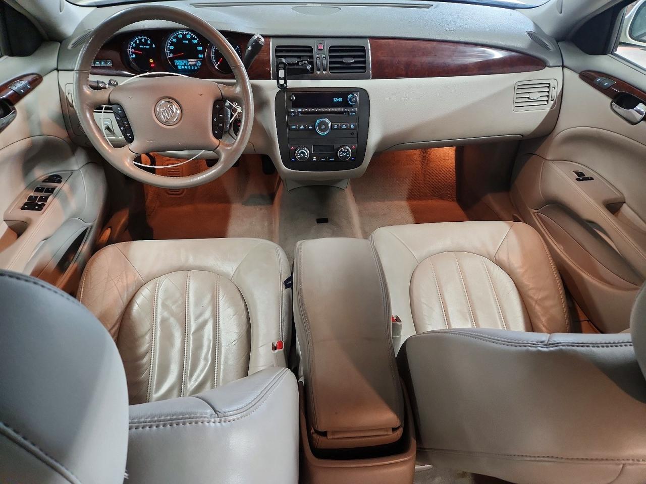 2007 Buick Lucerne Cxl White vin: 1G4HD57207U223066