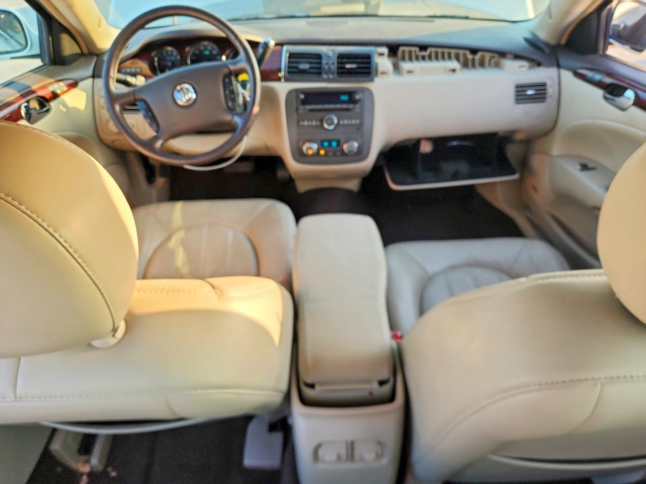2007 Buick Lucerne Cxl White vin: 1G4HD57207U237095