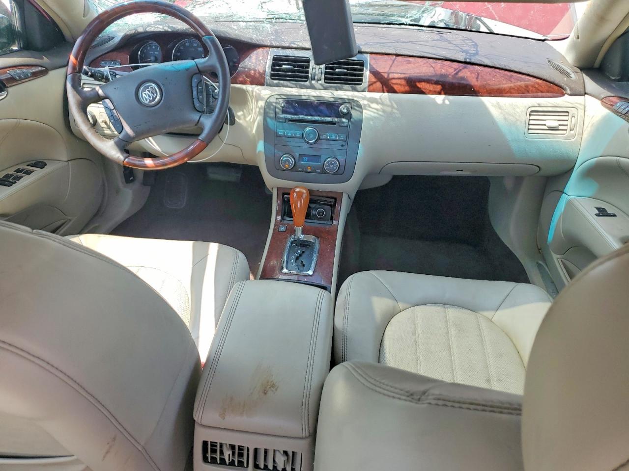 2008 Buick Lucerne Cxl Red vin: 1G4HD57208U192404