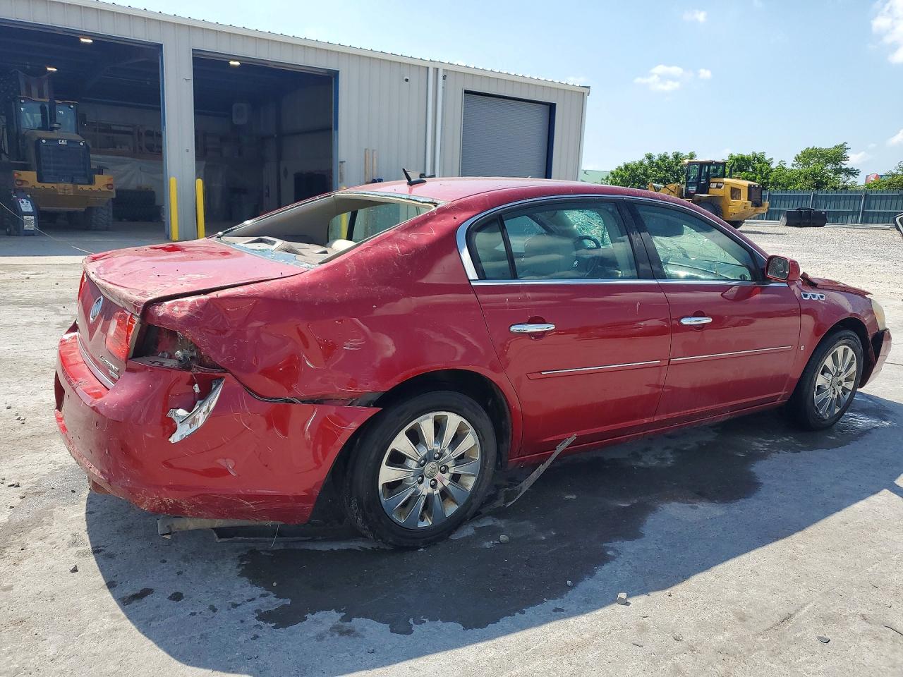 2008 Buick Lucerne Cxl Red vin: 1G4HD57208U192404