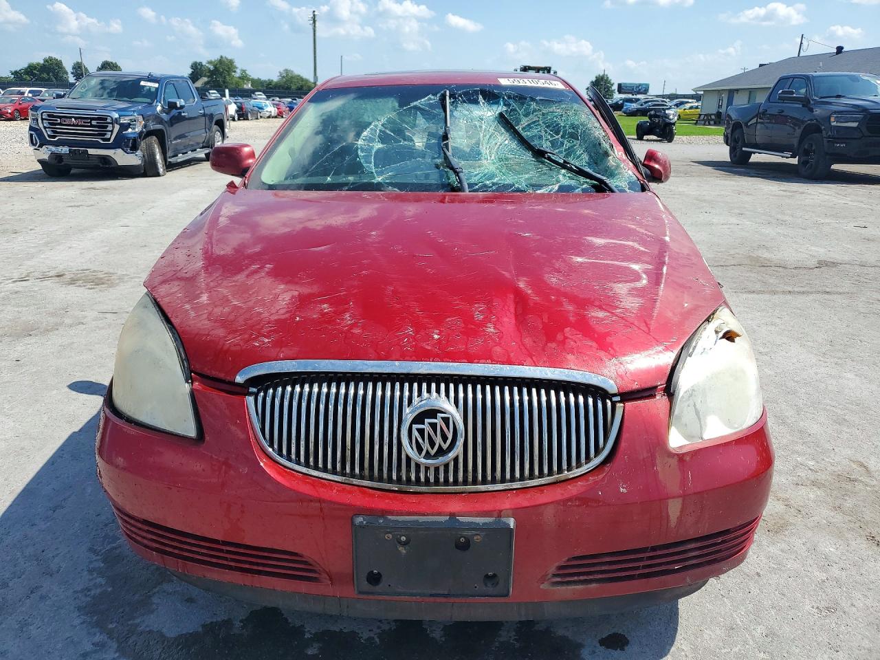 2008 Buick Lucerne Cxl Red vin: 1G4HD57208U192404