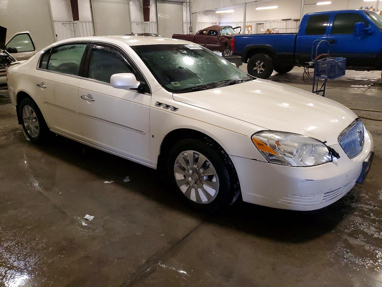 2008 Buick Lucerne Cxl White vin: 1G4HD57208U197988