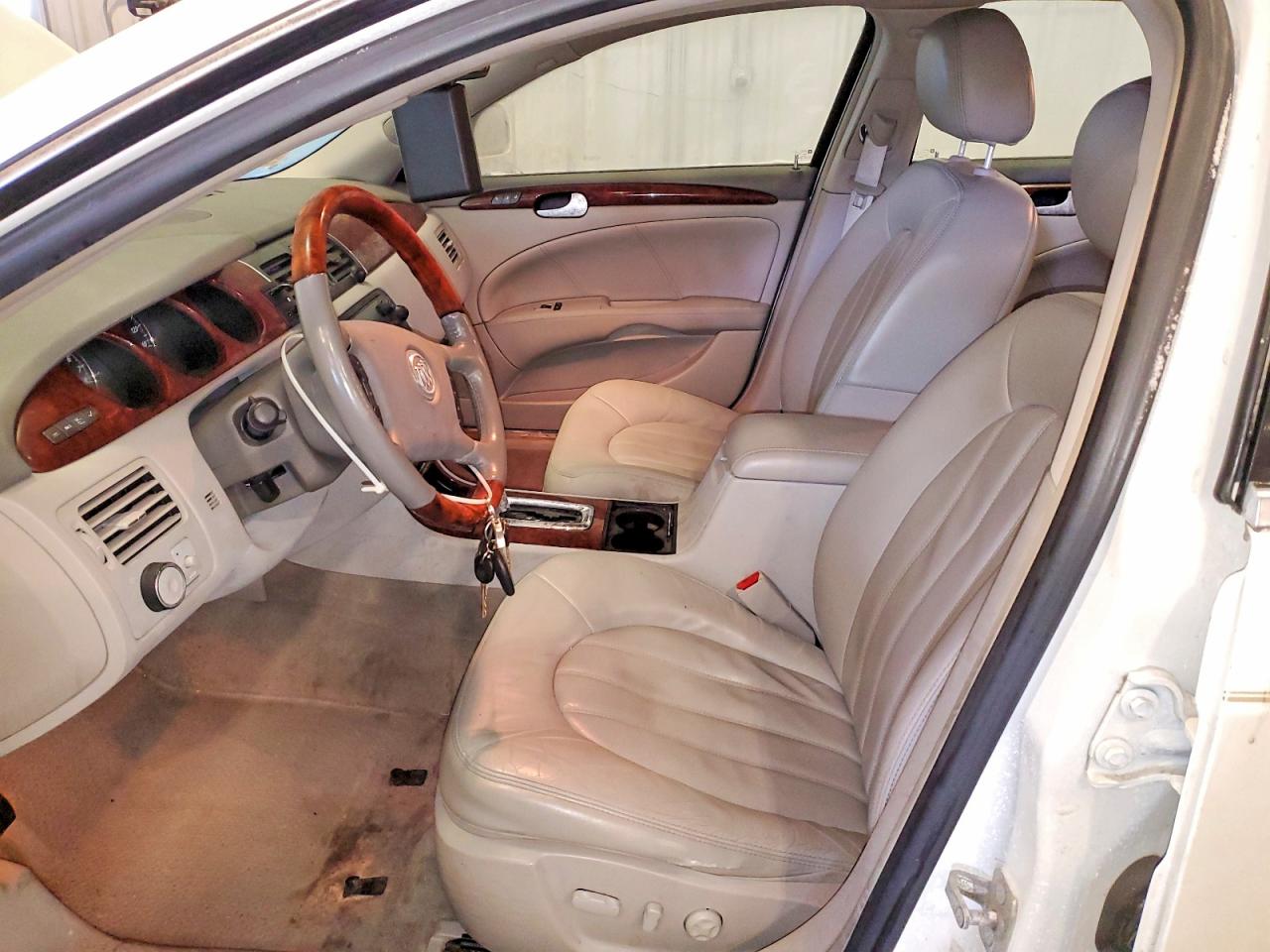 2008 Buick Lucerne Cxl White vin: 1G4HD57208U197988