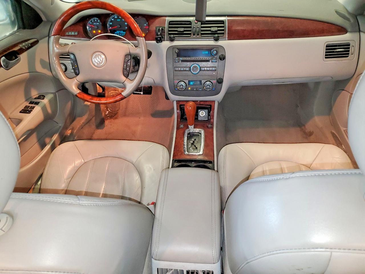 2008 Buick Lucerne Cxl White vin: 1G4HD57208U197988