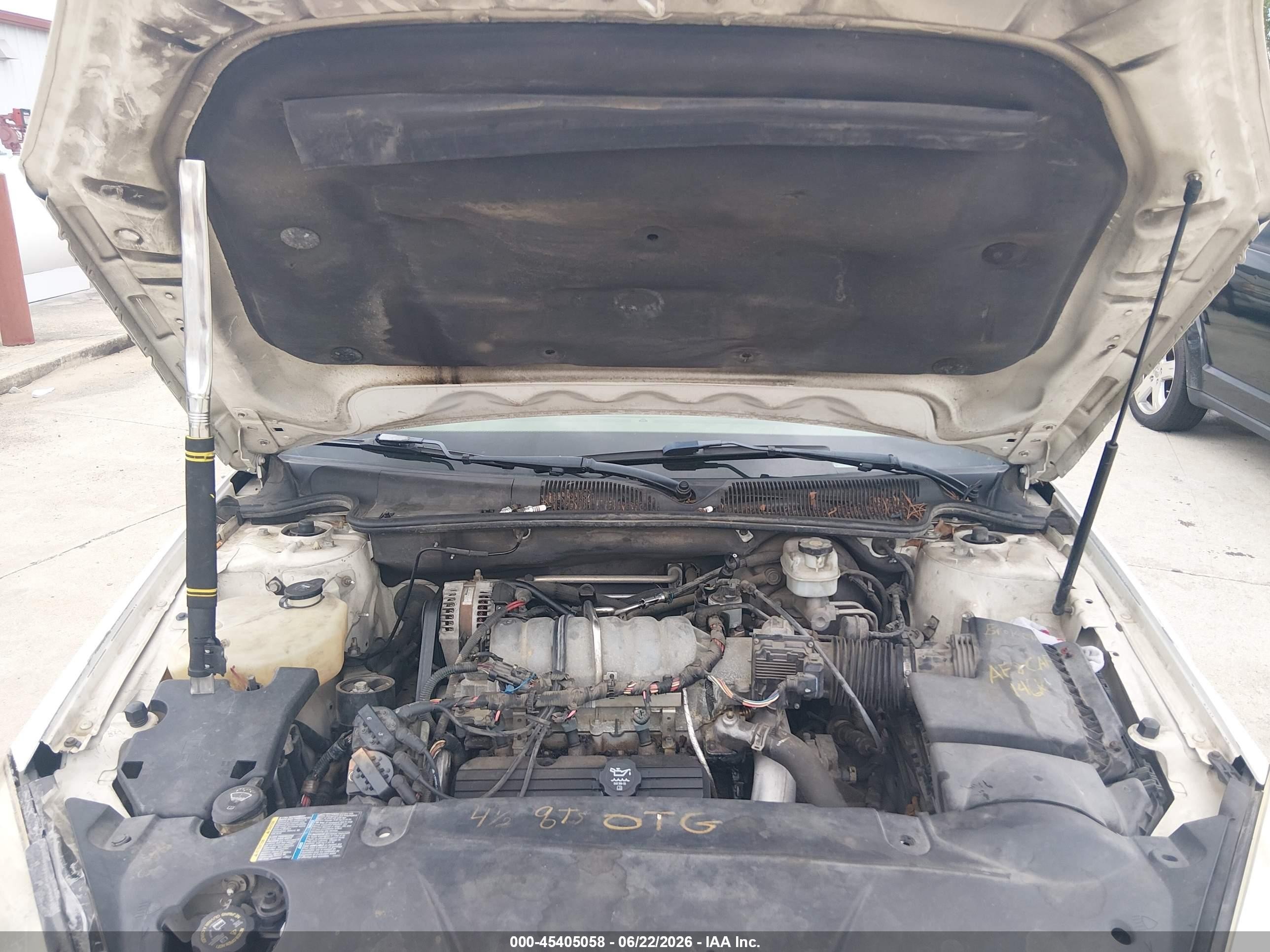 2006 Buick Lucerne Cxl White vin: 1G4HD57216U142012