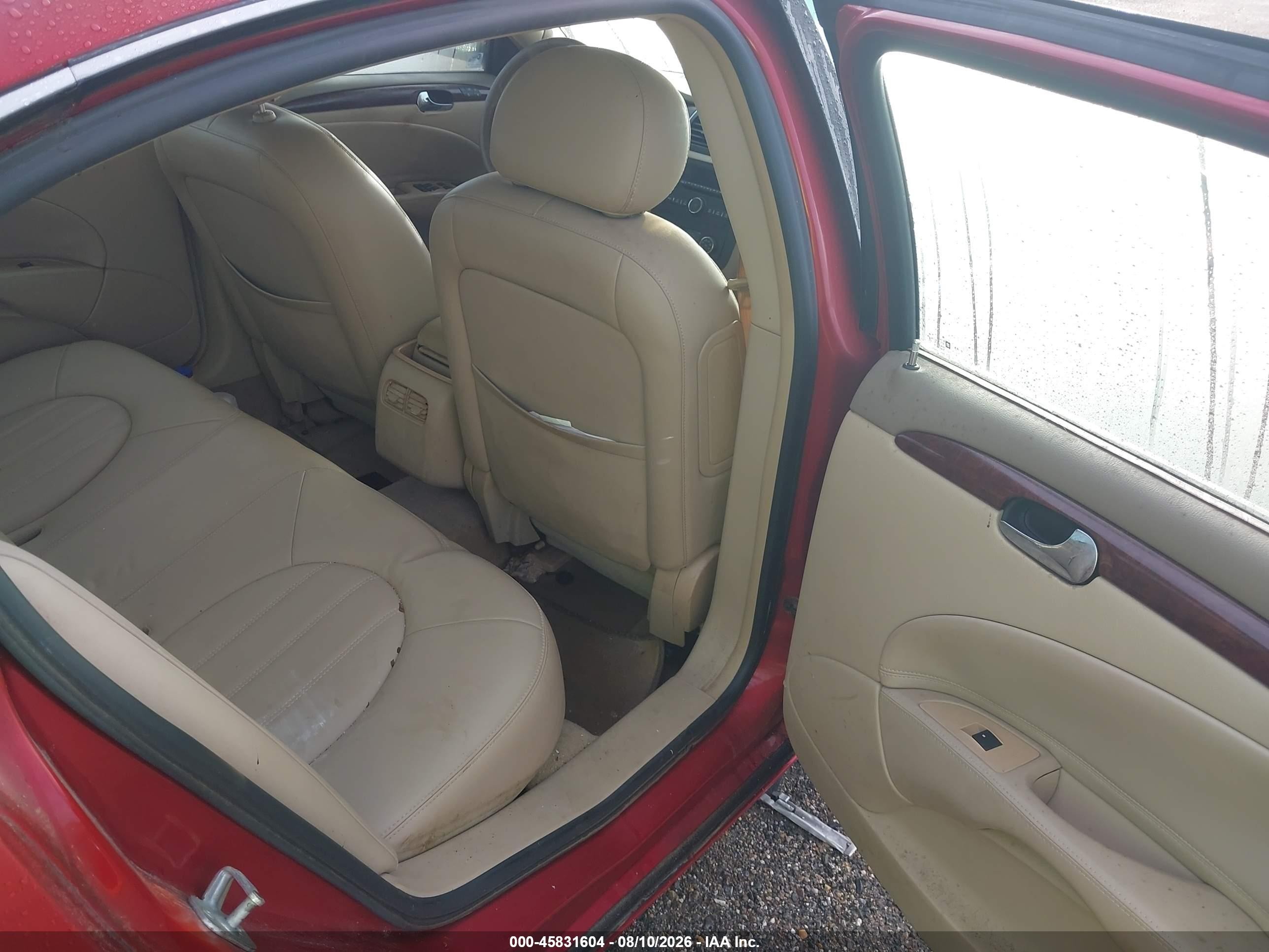 2006 Buick Lucerne Cxl Red vin: 1G4HD57216U178430