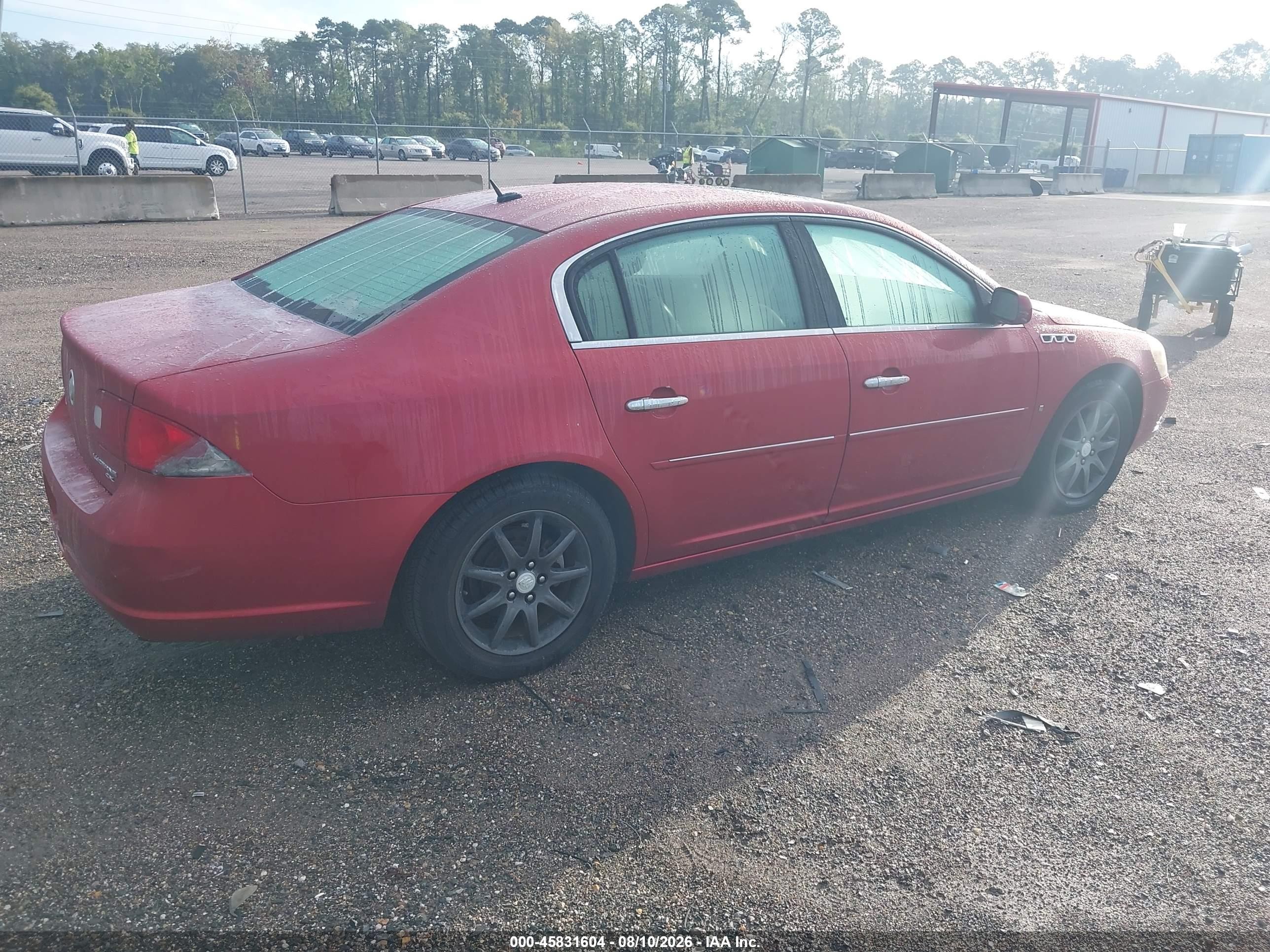 2006 Buick Lucerne Cxl Red vin: 1G4HD57216U178430