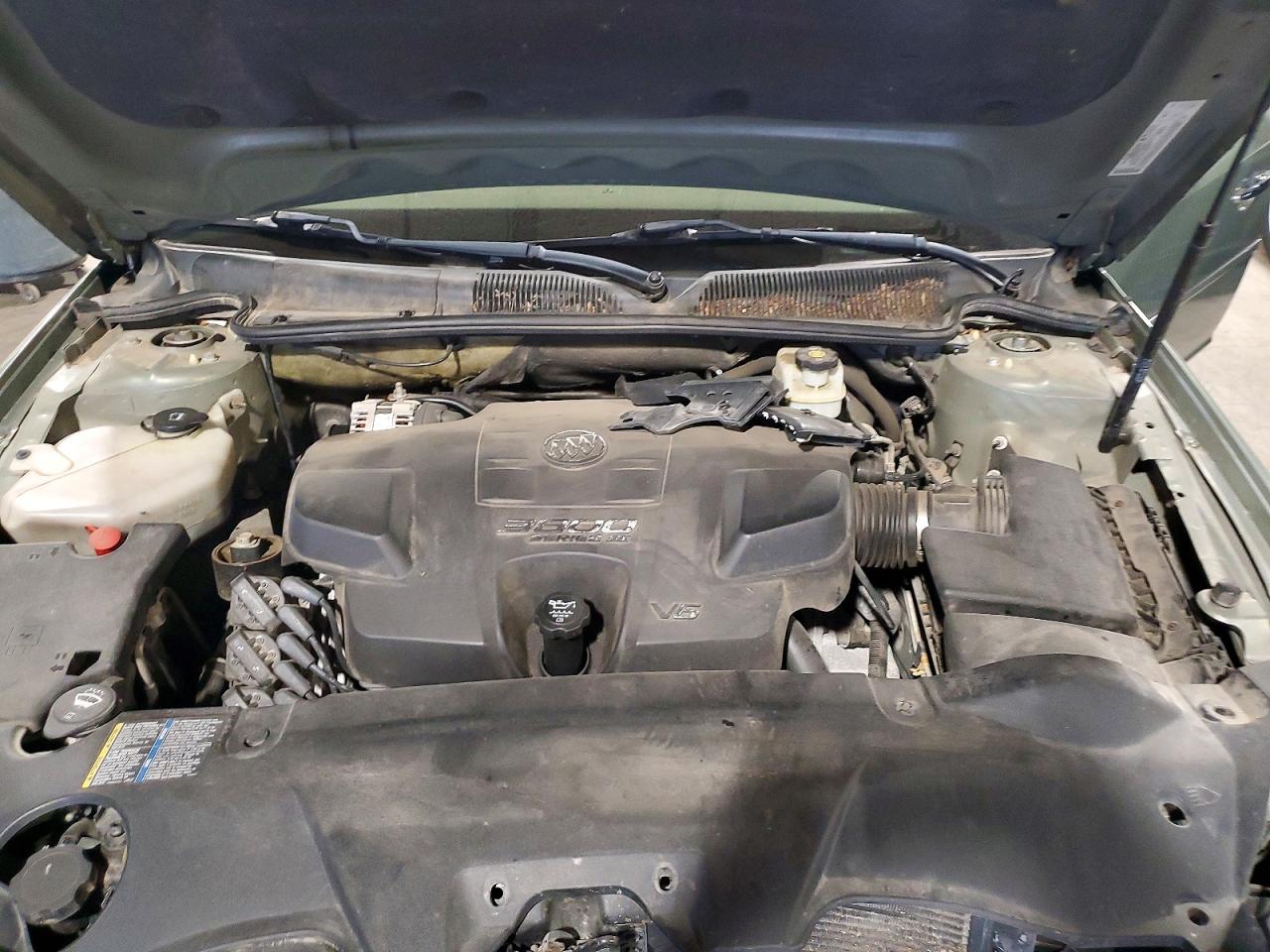 2006 Buick Lucerne Cxl Green vin: 1G4HD57216U205514