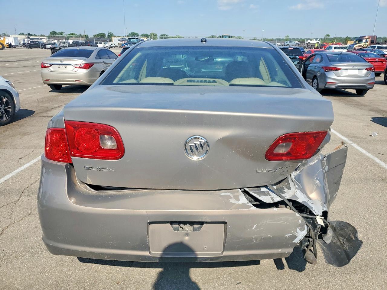 2006 Buick Lucerne Cxl Tan vin: 1G4HD57216U214777