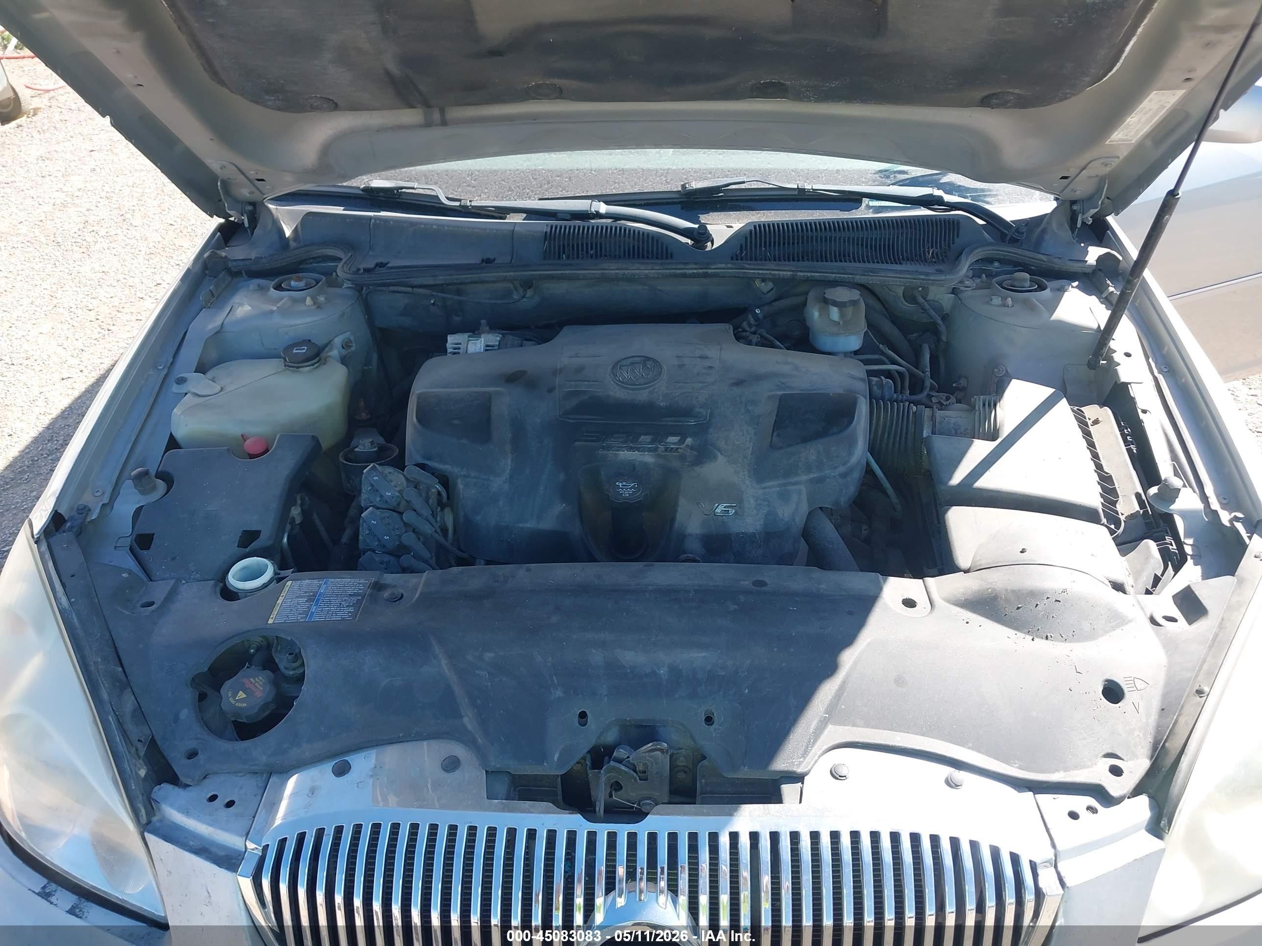 2006 Buick Lucerne Cxl Silver vin: 1G4HD57216U235368