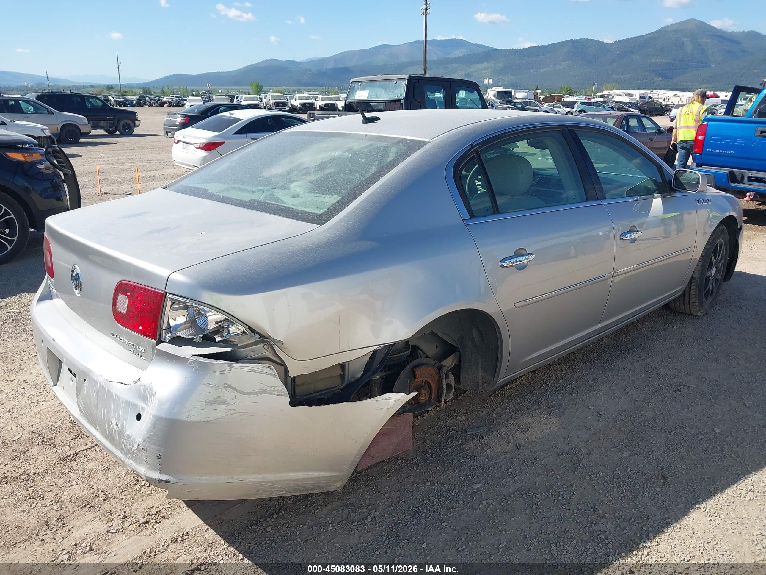 2006 Buick Lucerne Cxl Silver vin: 1G4HD57216U235368
