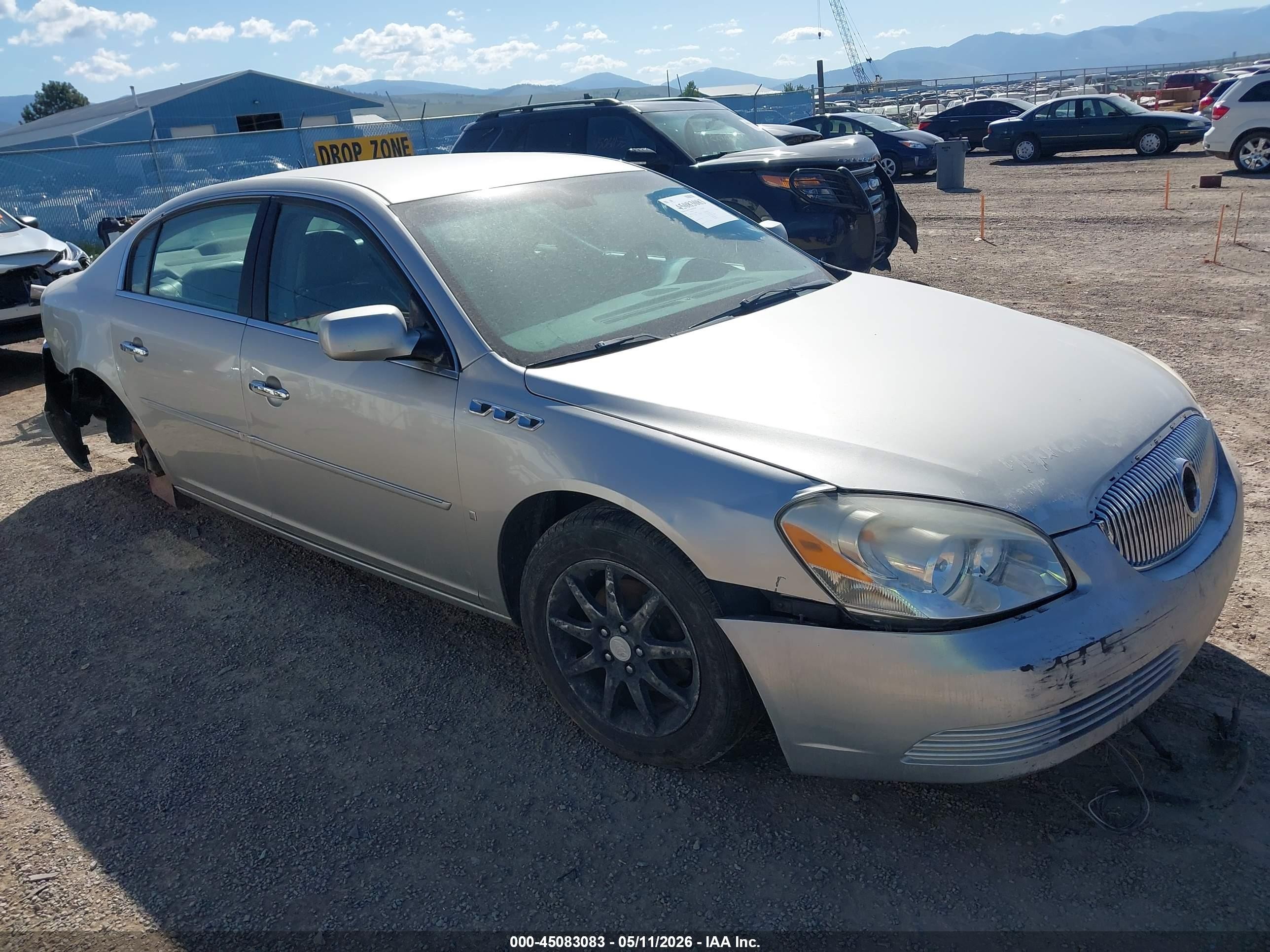 2006 Buick Lucerne Cxl Silver vin: 1G4HD57216U235368