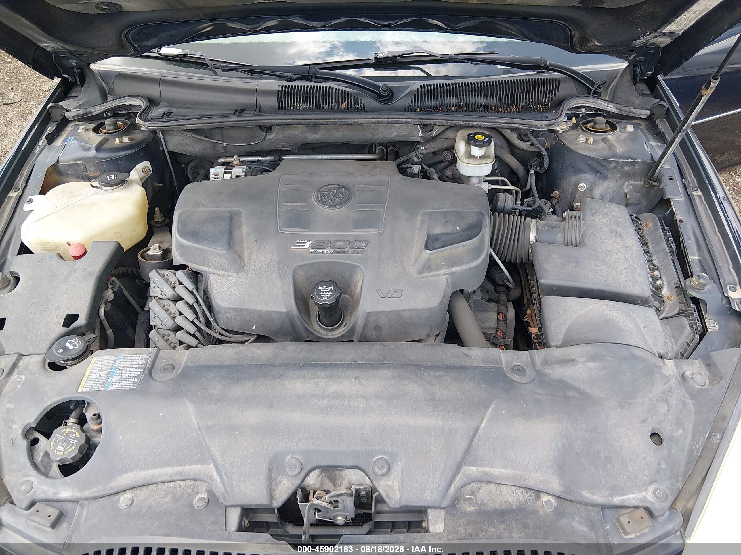 2006 Buick Lucerne Cxl Blue vin: 1G4HD57216U241932