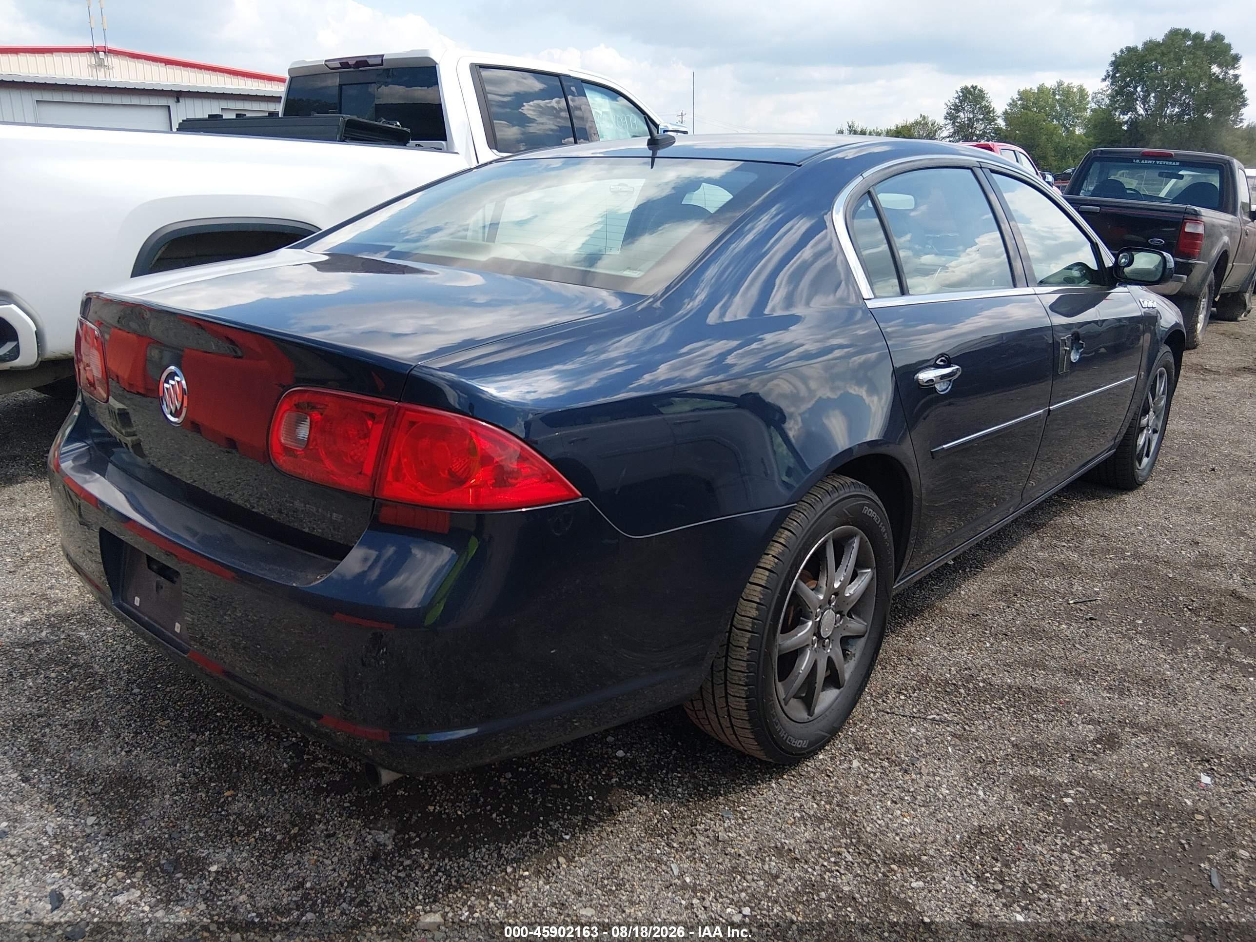 2006 Buick Lucerne Cxl Blue vin: 1G4HD57216U241932