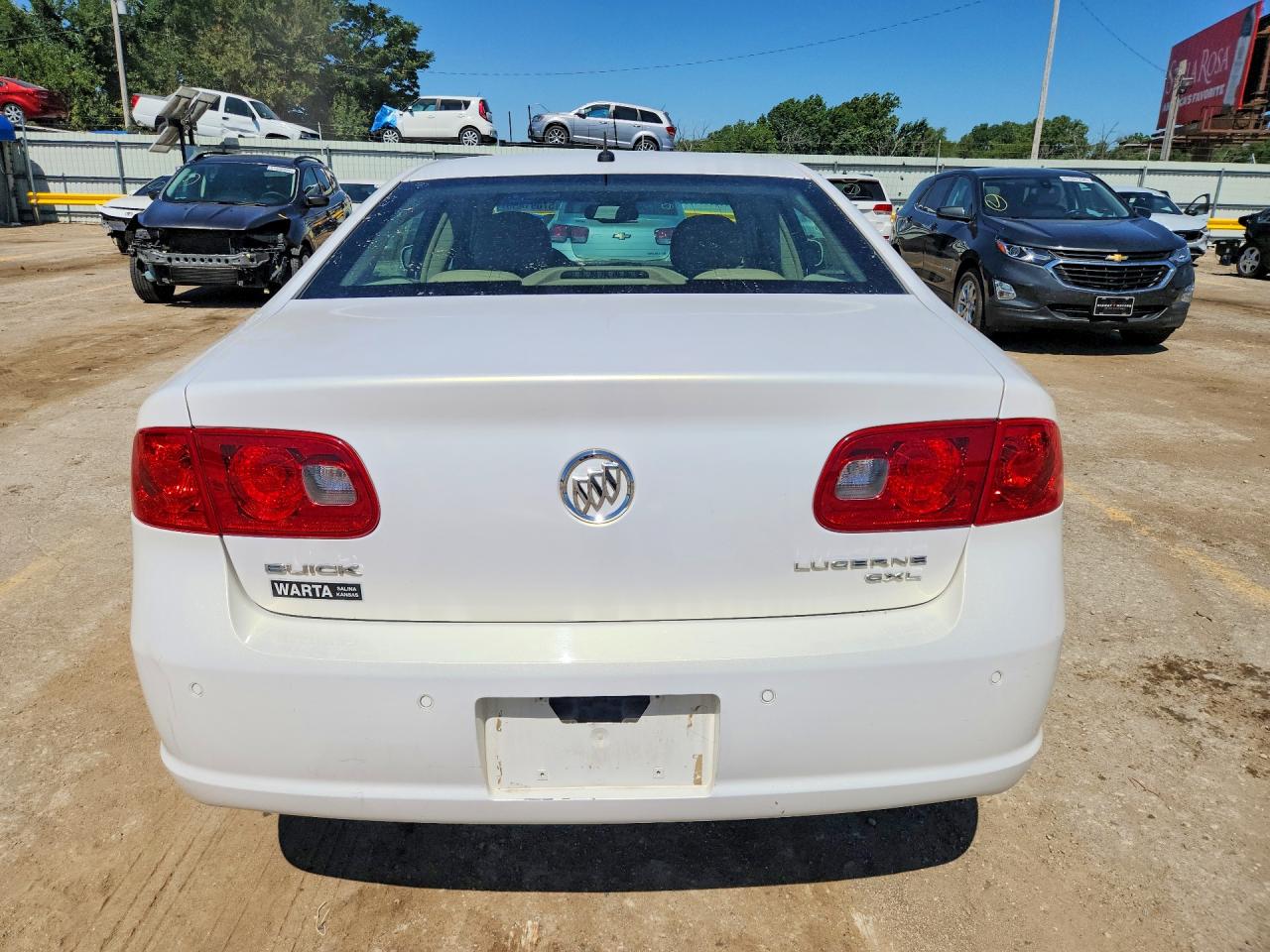 2006 Buick Lucerne Cxl White vin: 1G4HD57216U243695