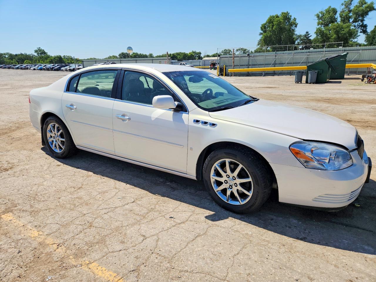 2006 Buick Lucerne Cxl White vin: 1G4HD57216U243695